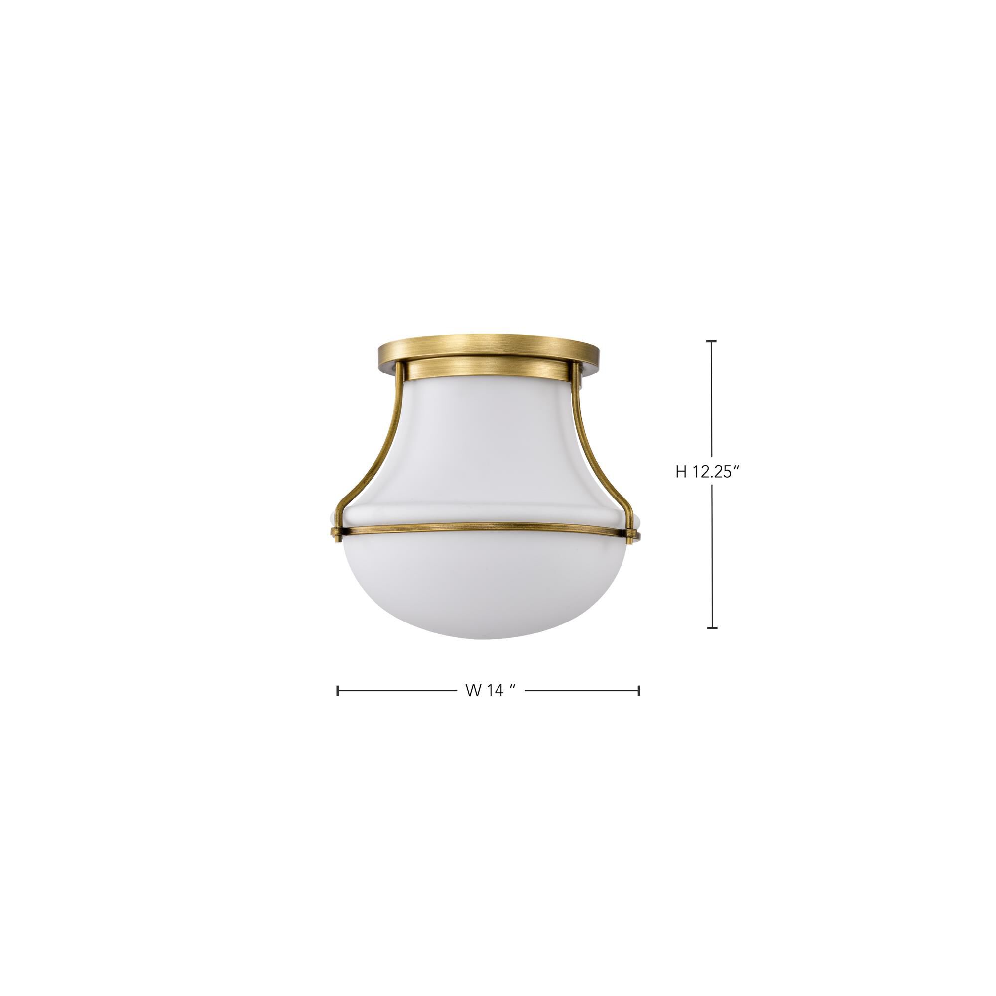 Valdora 1 Light Flush Mount by Nuvo Lighting