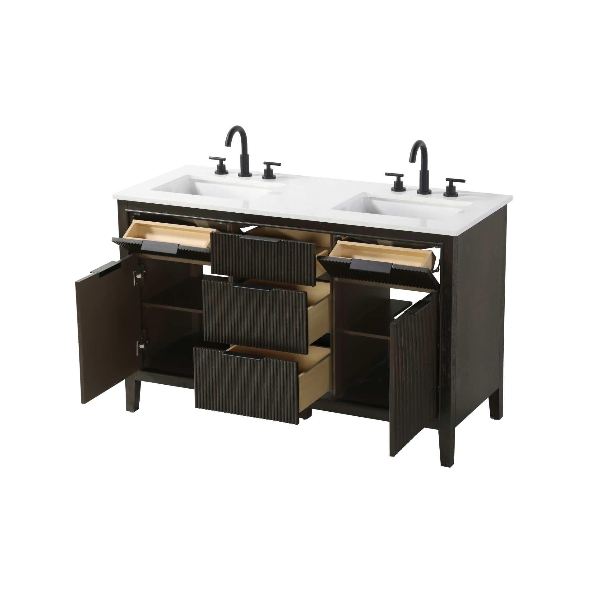 Langston 54 Inch Bath Vanity by Elegant Decor