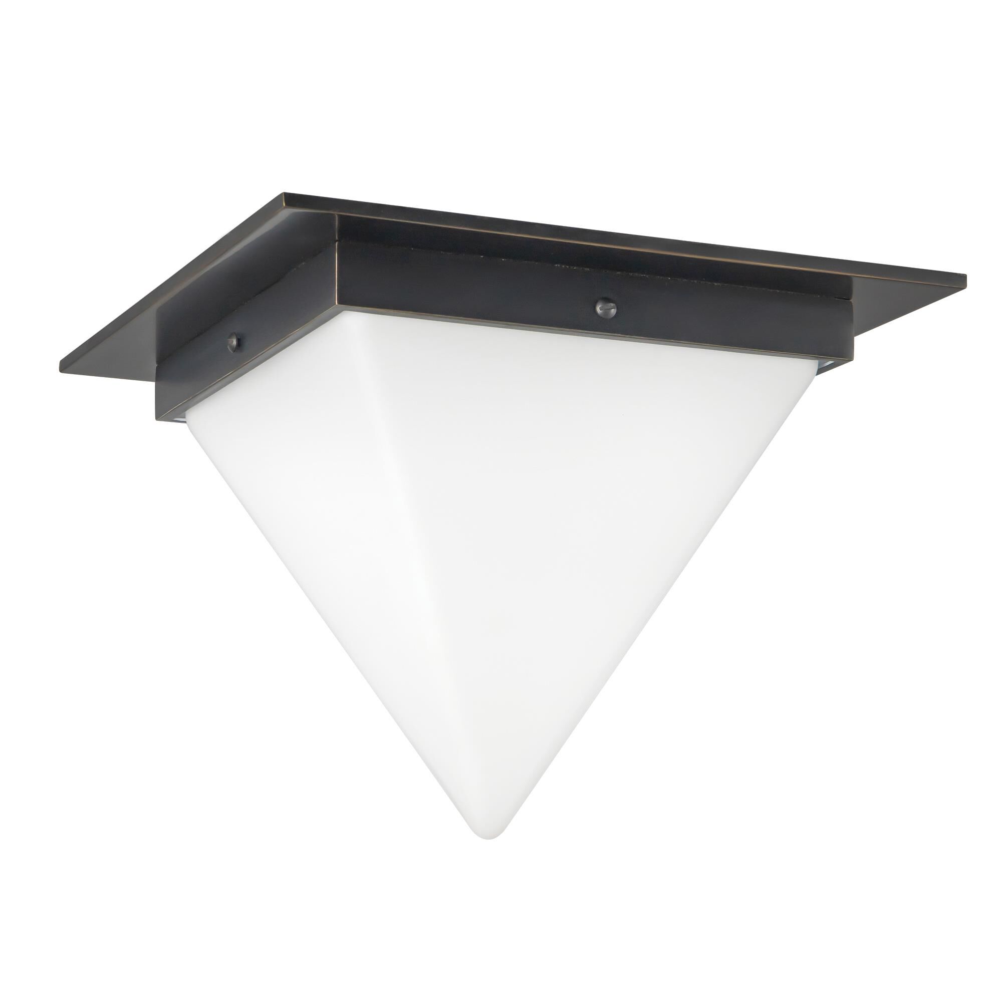 Shown in Urban Bronze finish and Matte Opal glass