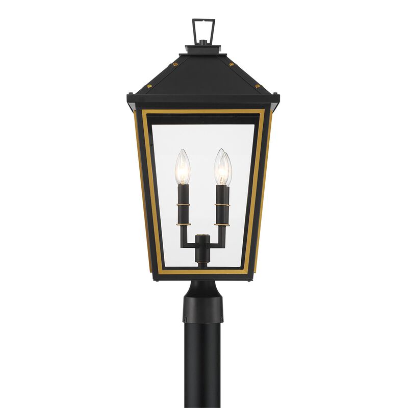 Hawkins 25 Inch Outdoor Post Lamp by Crystorama