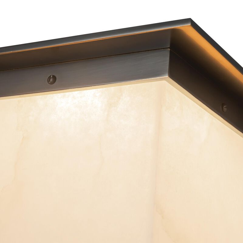 Jason Koharik Mineral 11 Inch Flush Mount by Alora Lighting