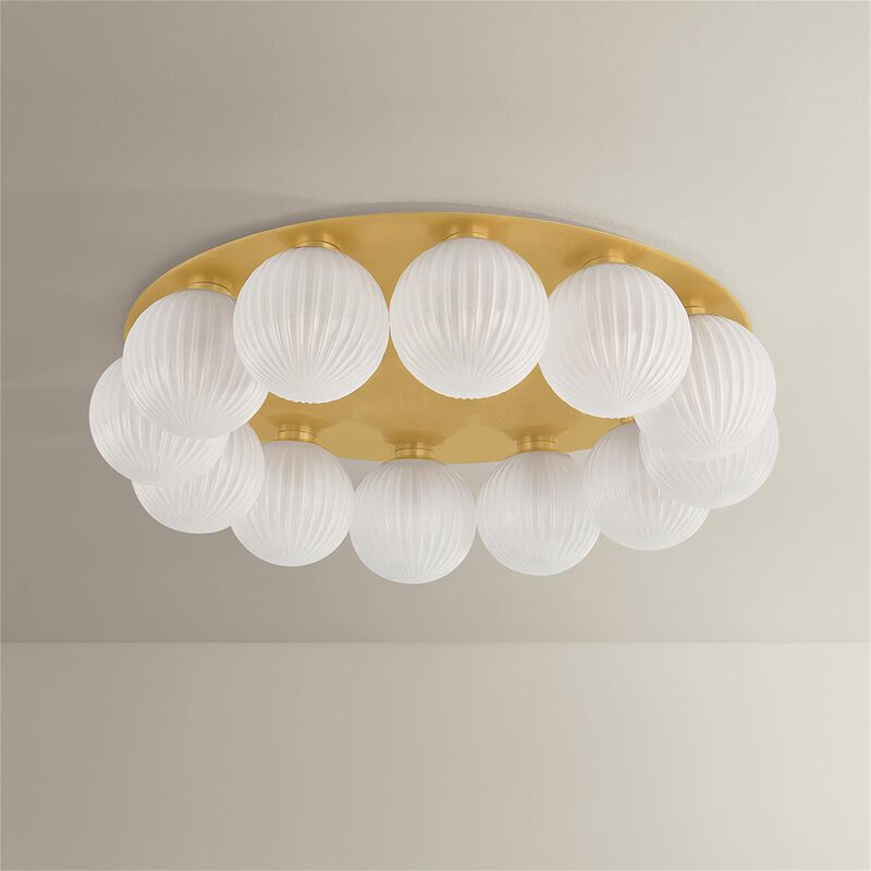 Vernazza 32 Inch Flush Mount by Corbett Lighting