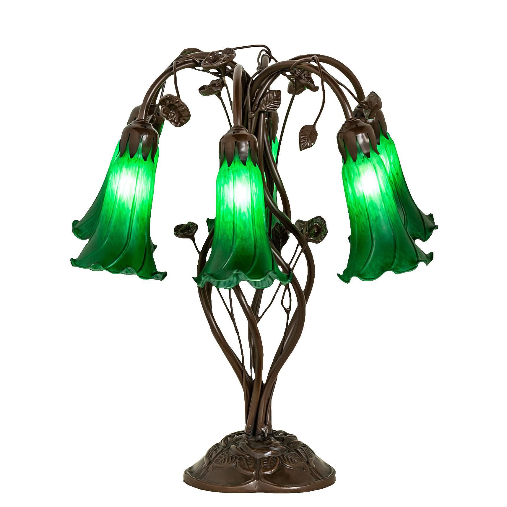 Green 19 Inch Table Lamp by Meyda Lighting