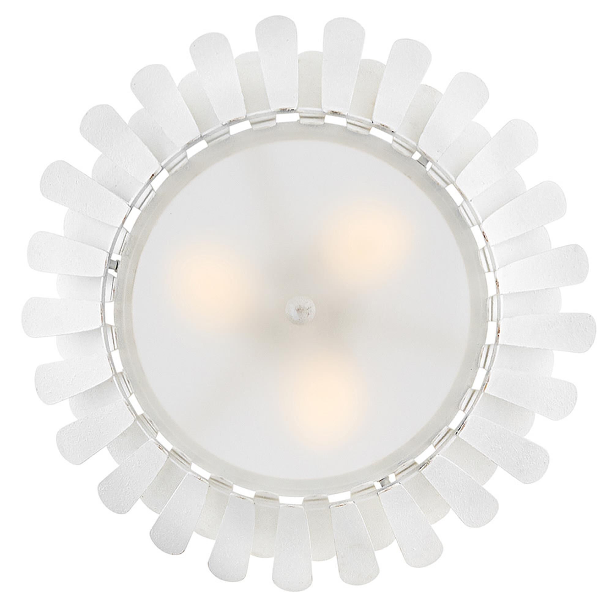 Reina 20 Inch 3 Light Semi Flush Mount,
