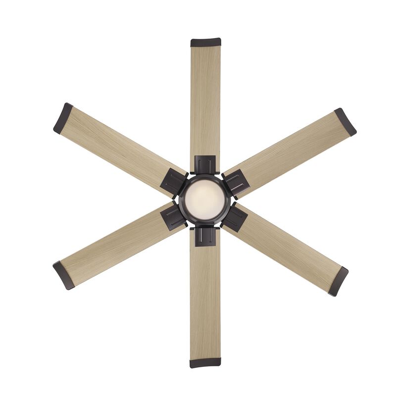 Soarin 56 Inch Ceiling Fan with Light Kit by Minka Aire