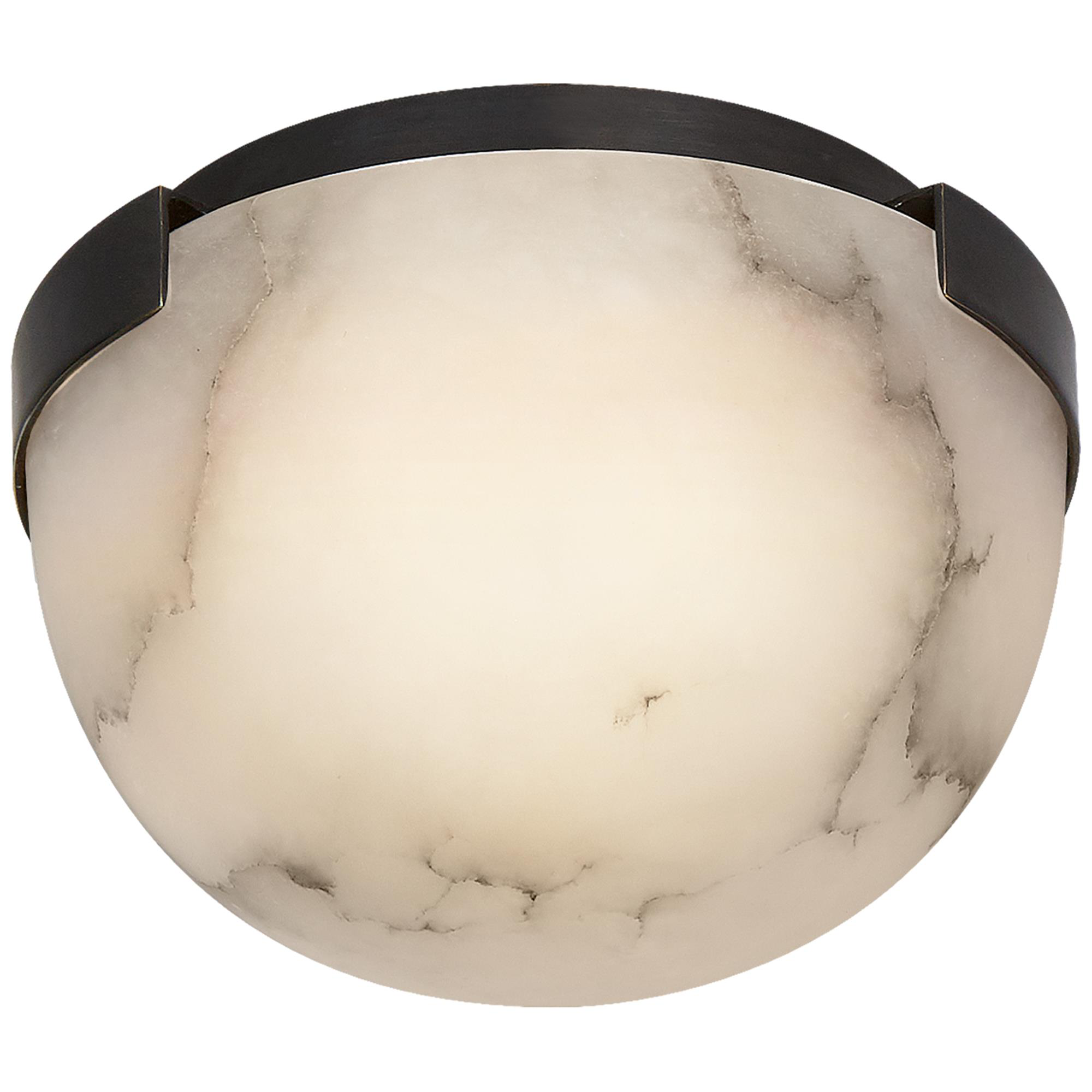 Shown in Bronze finish and Alabaster shade