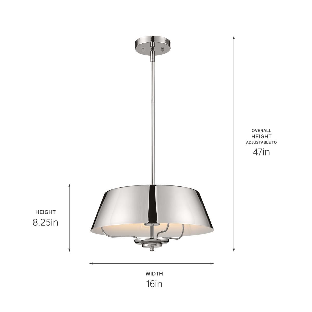 Luella 16 Inch Large Pendant by Kichler Lighting