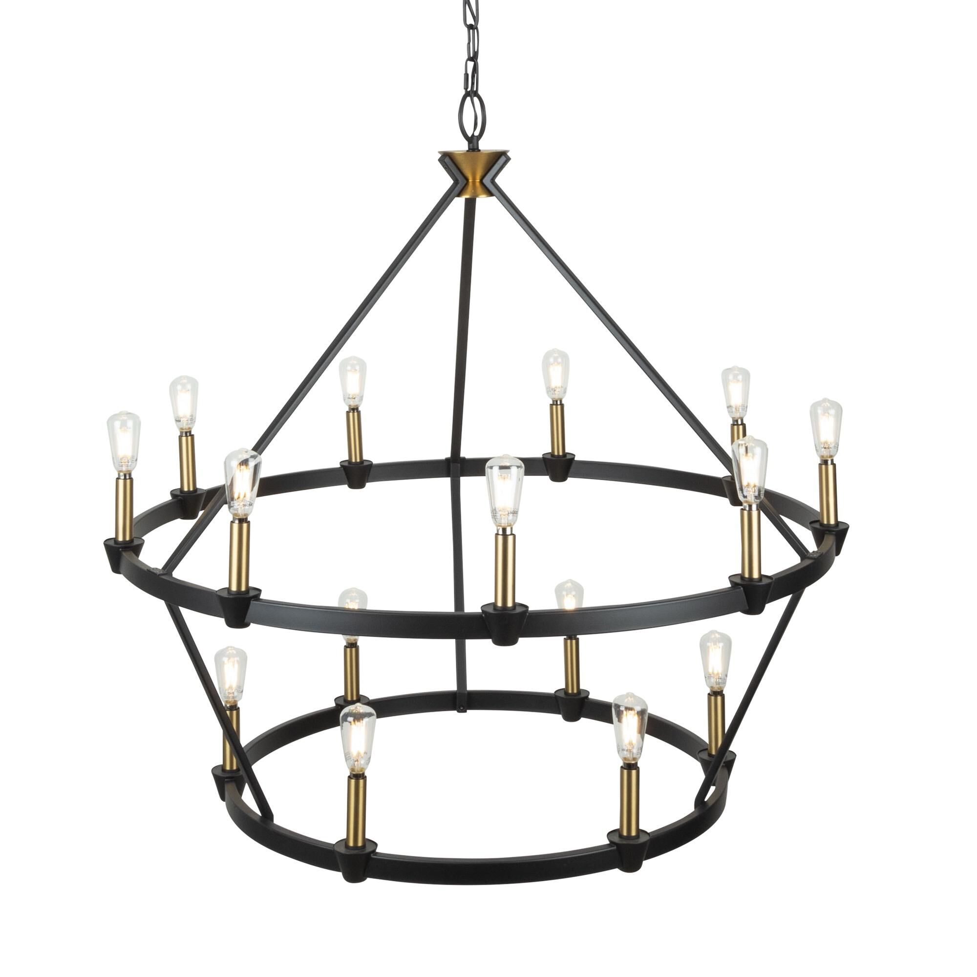 Kevin Kraemer Notting Hill 36 Inch 15 Light Chandelier by Artcraft