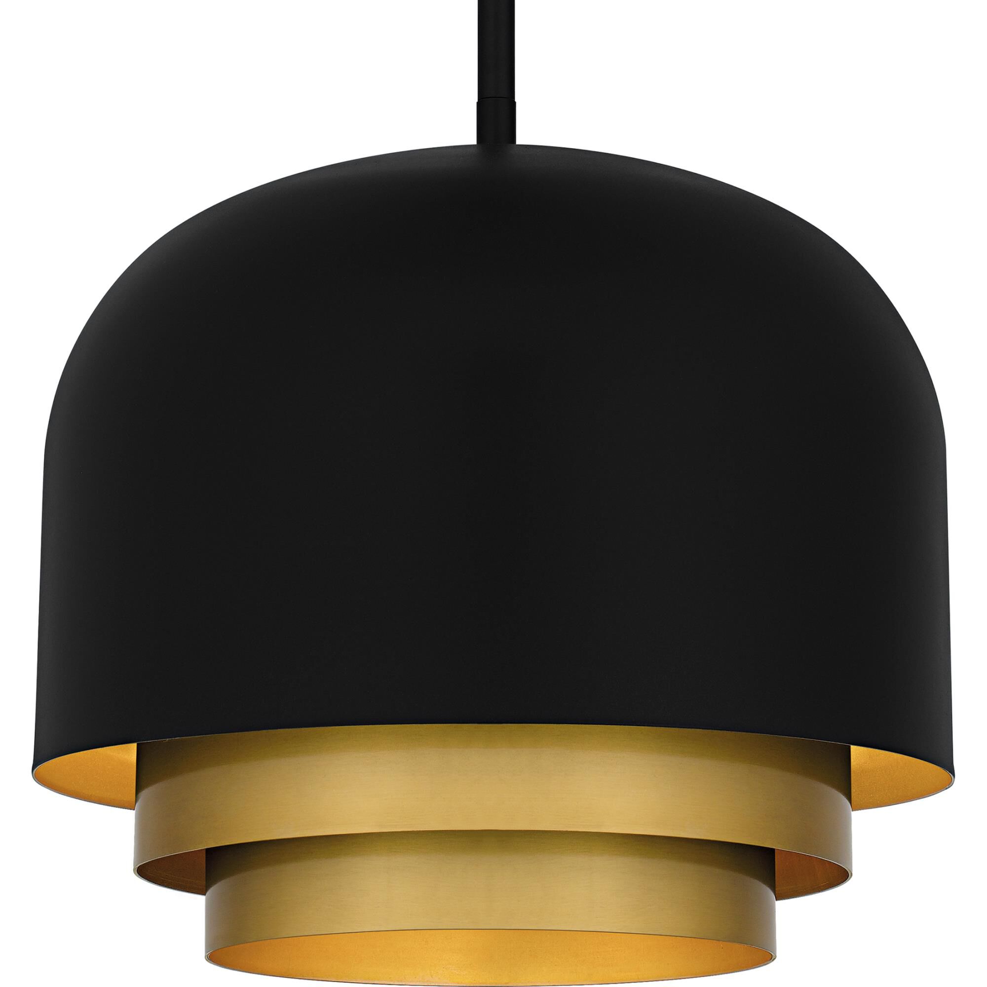 Shown in Matte Black finish and Metal shade