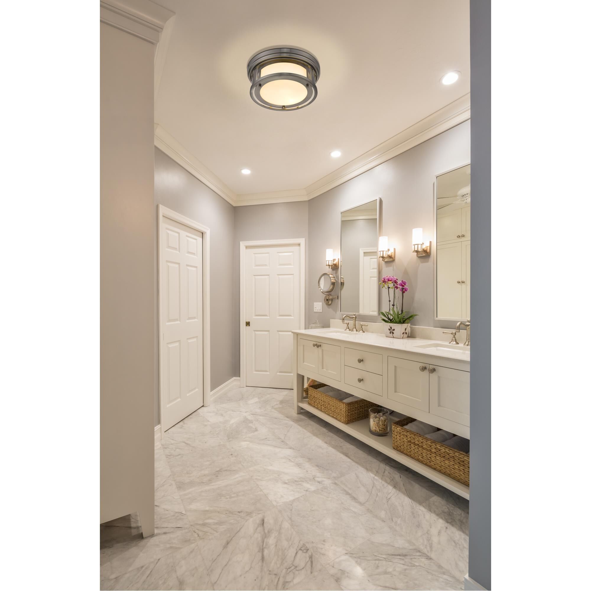 Willow 12 Inch 2 Light Flush Mount by Z-Lite