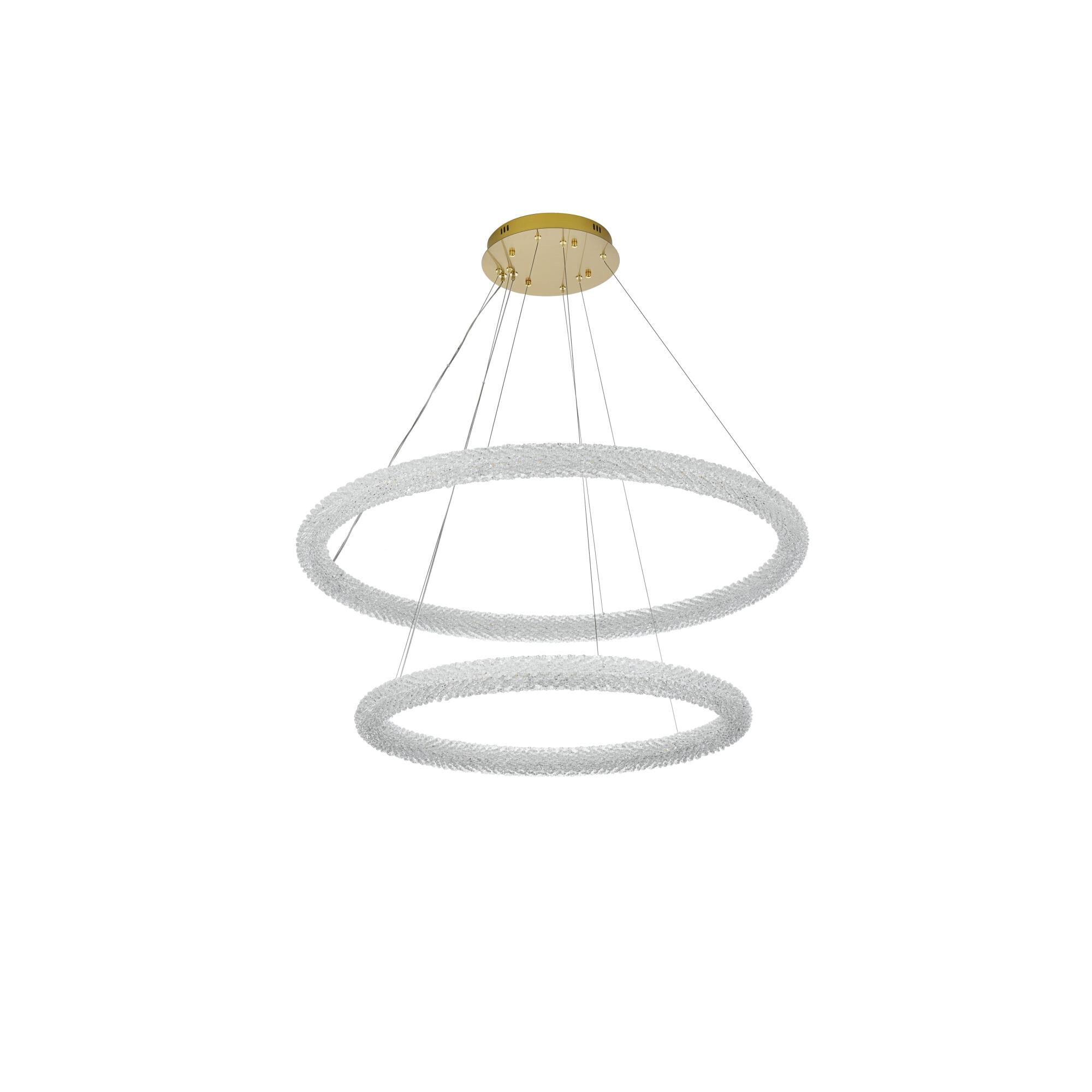 Bowen 42 Inch Chandelier by Elegant Lighting