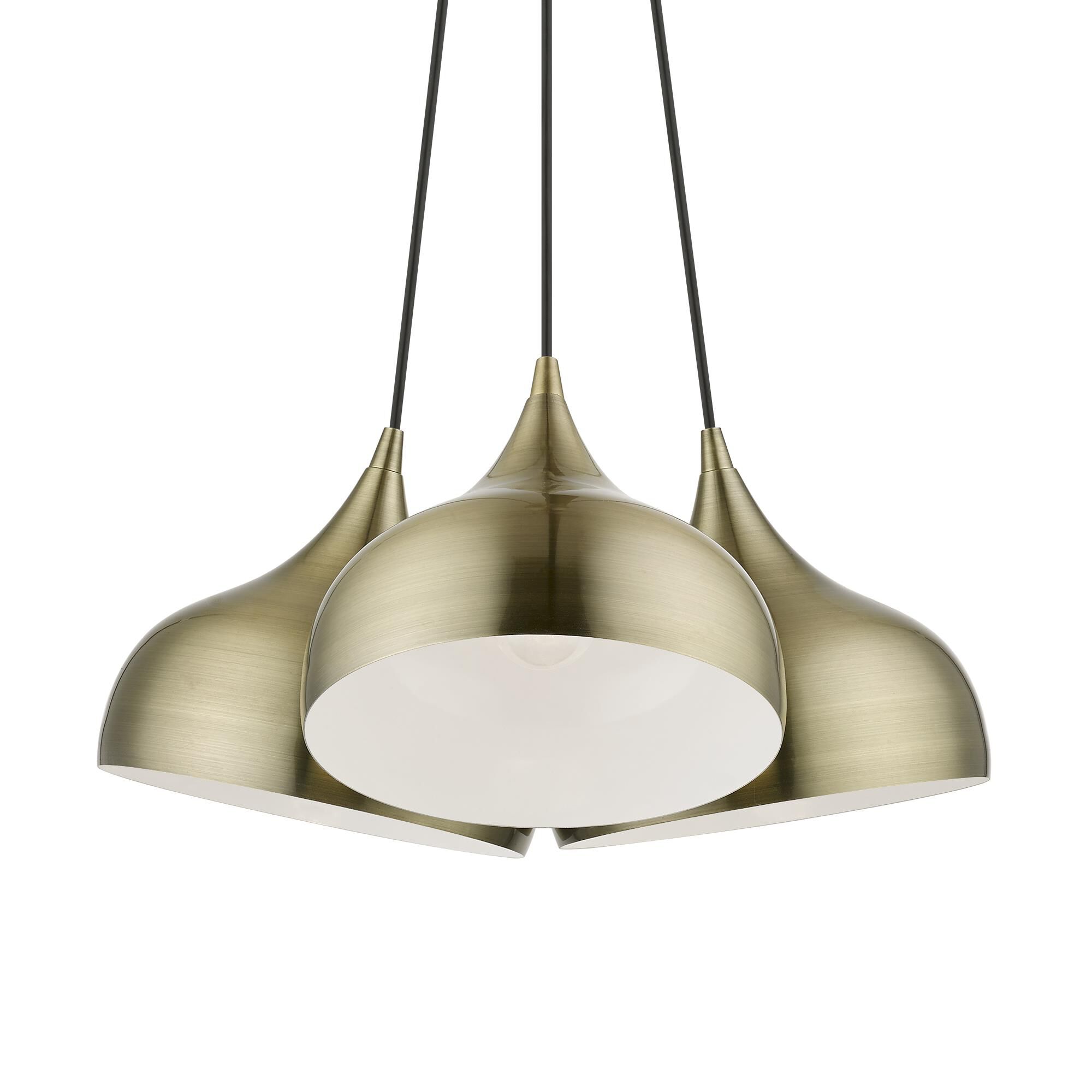 Amador 3 Light Multi Light Pendant by Livex Lighting