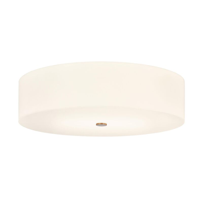 Acryluxe Classic 30 Inch 6 Light Flush Mount by Justice Design
