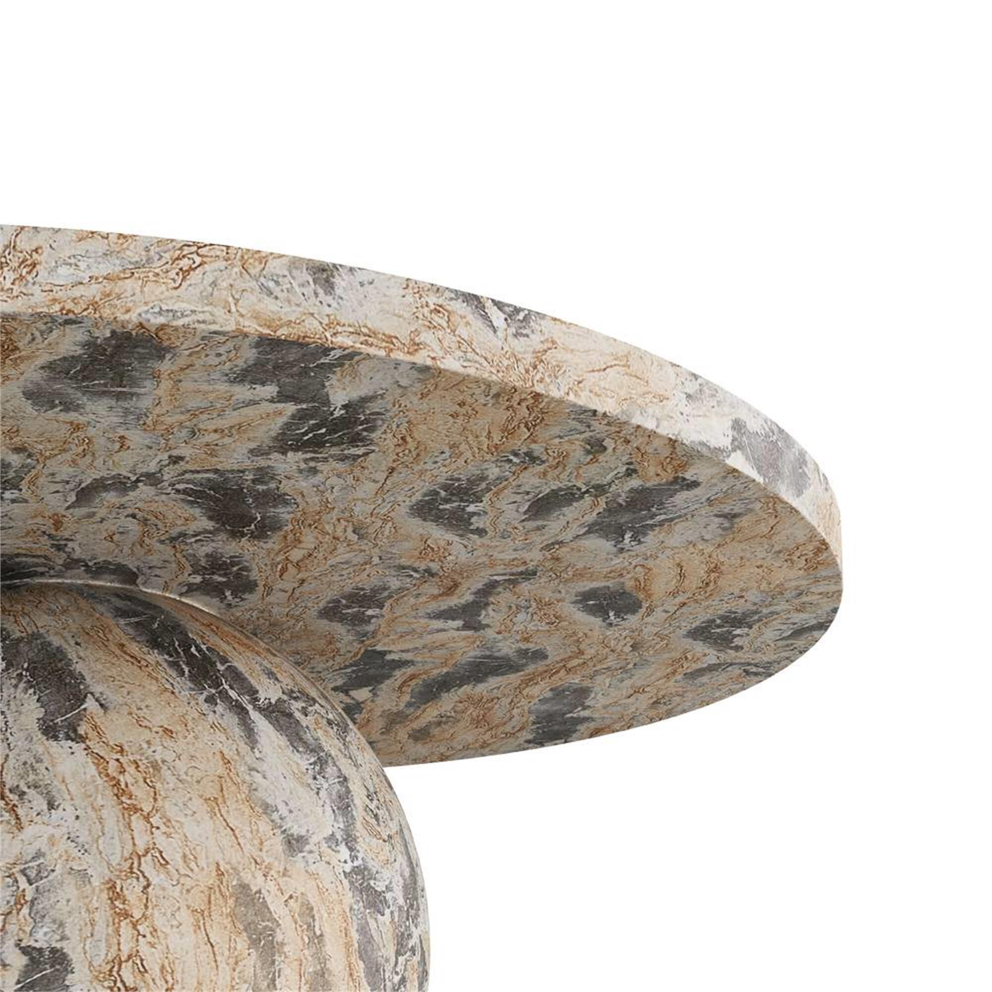 Shown in Sahara Faux Marble finish