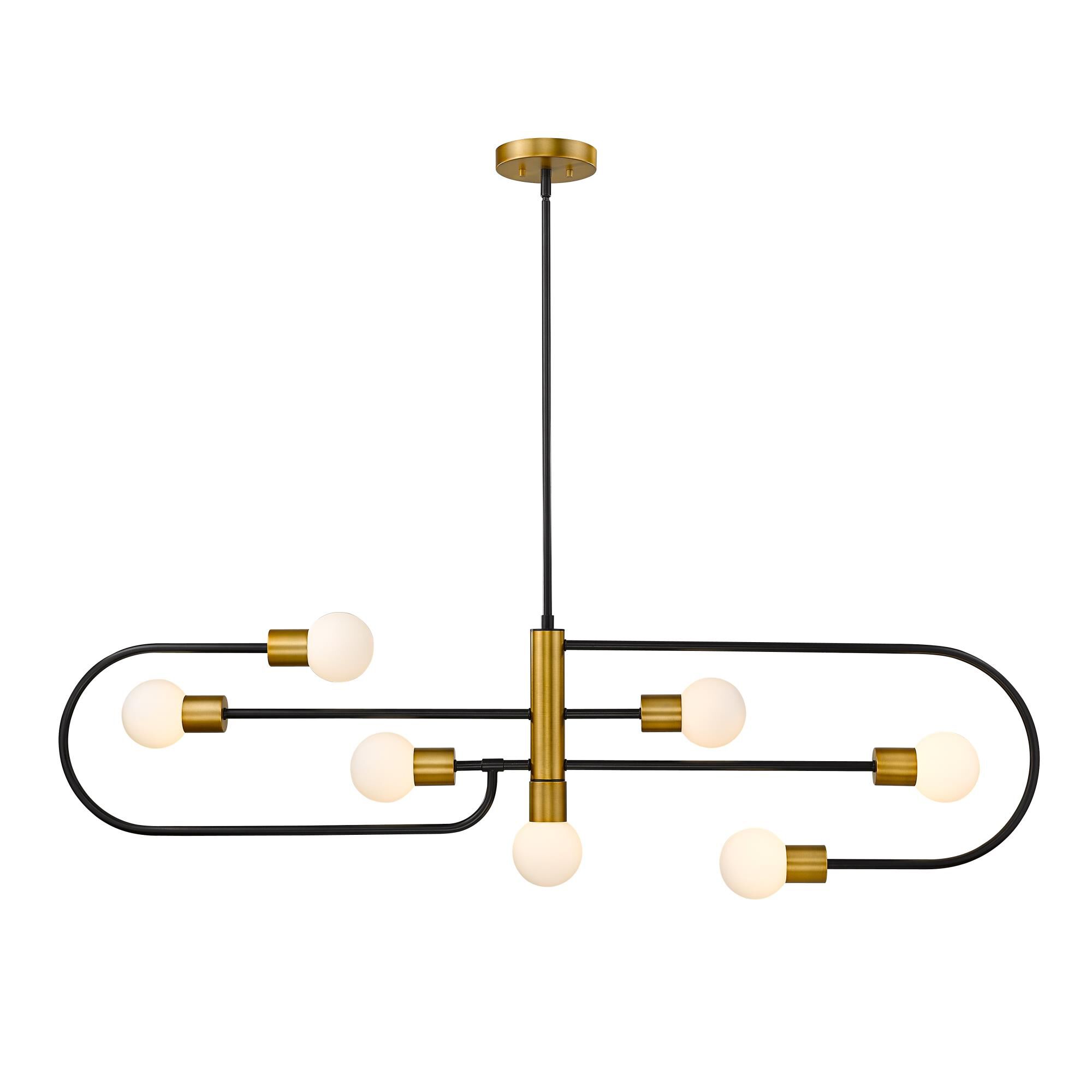 Neutra 56 Inch 7 Light Linear Suspension Light by Z-Lite