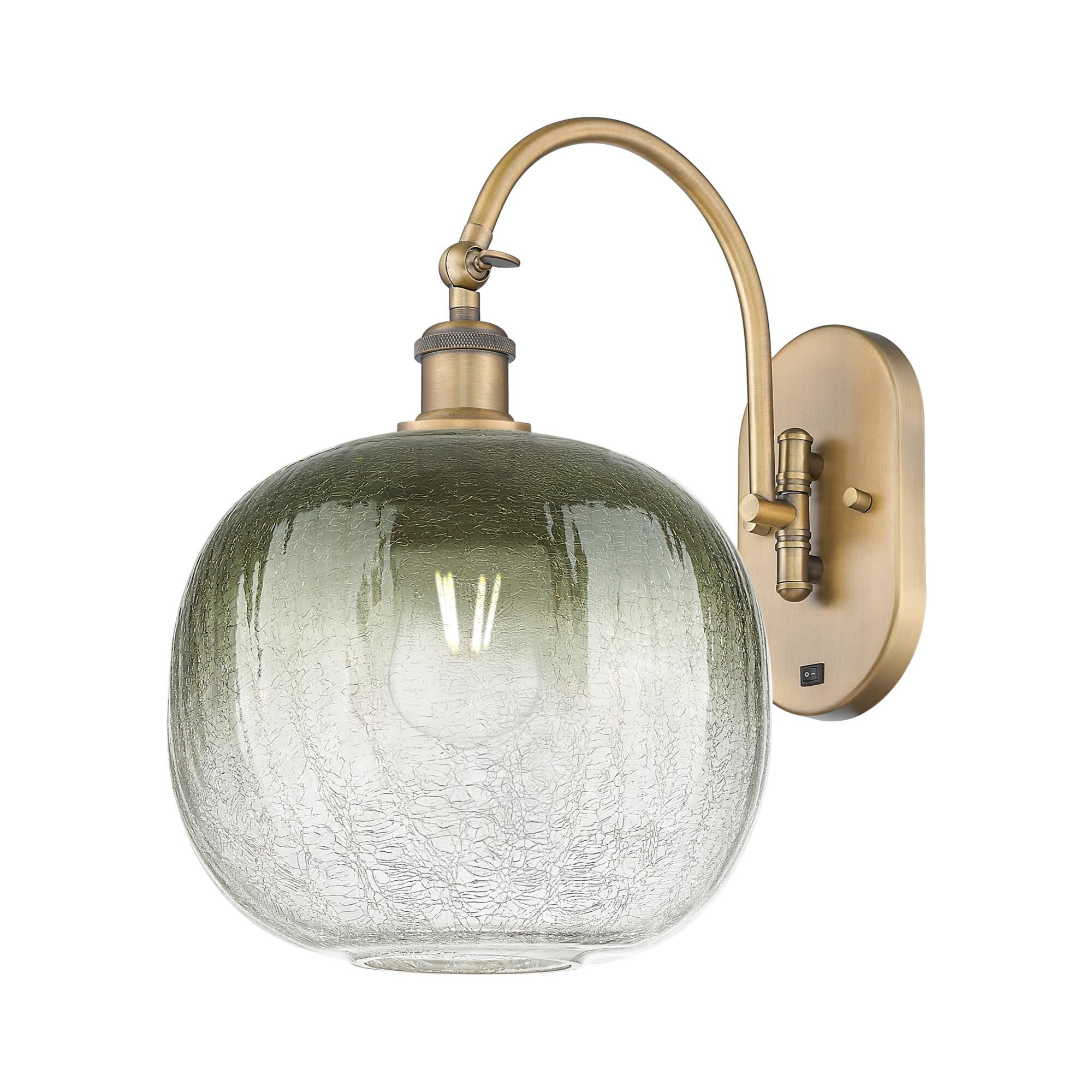 Bruno Marashlian Brookhaven Sphere 11 Inch Wall Swing Lamp by Innovations Lighting