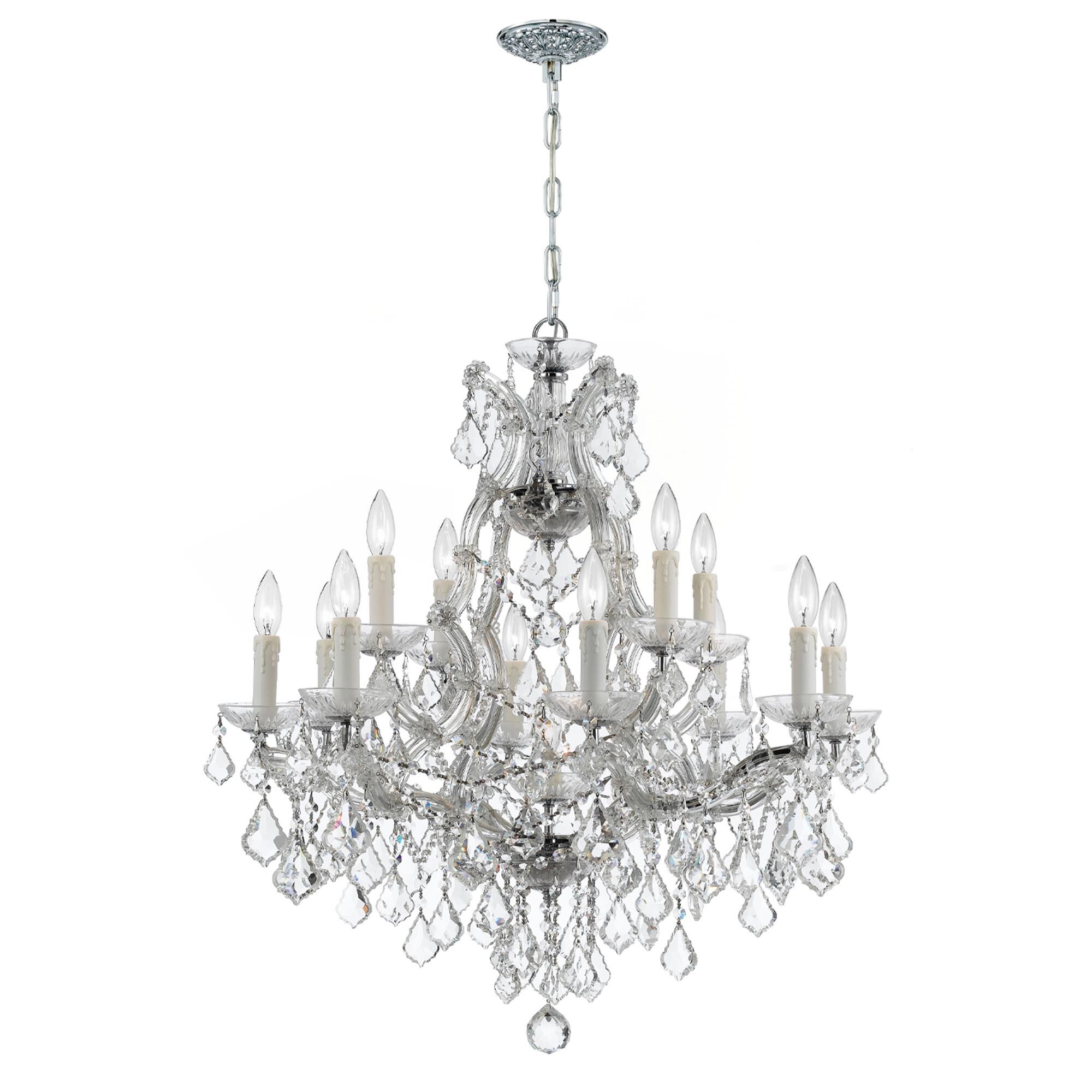 Maria Theresa 29 Inch 13 Light Chandelier,
