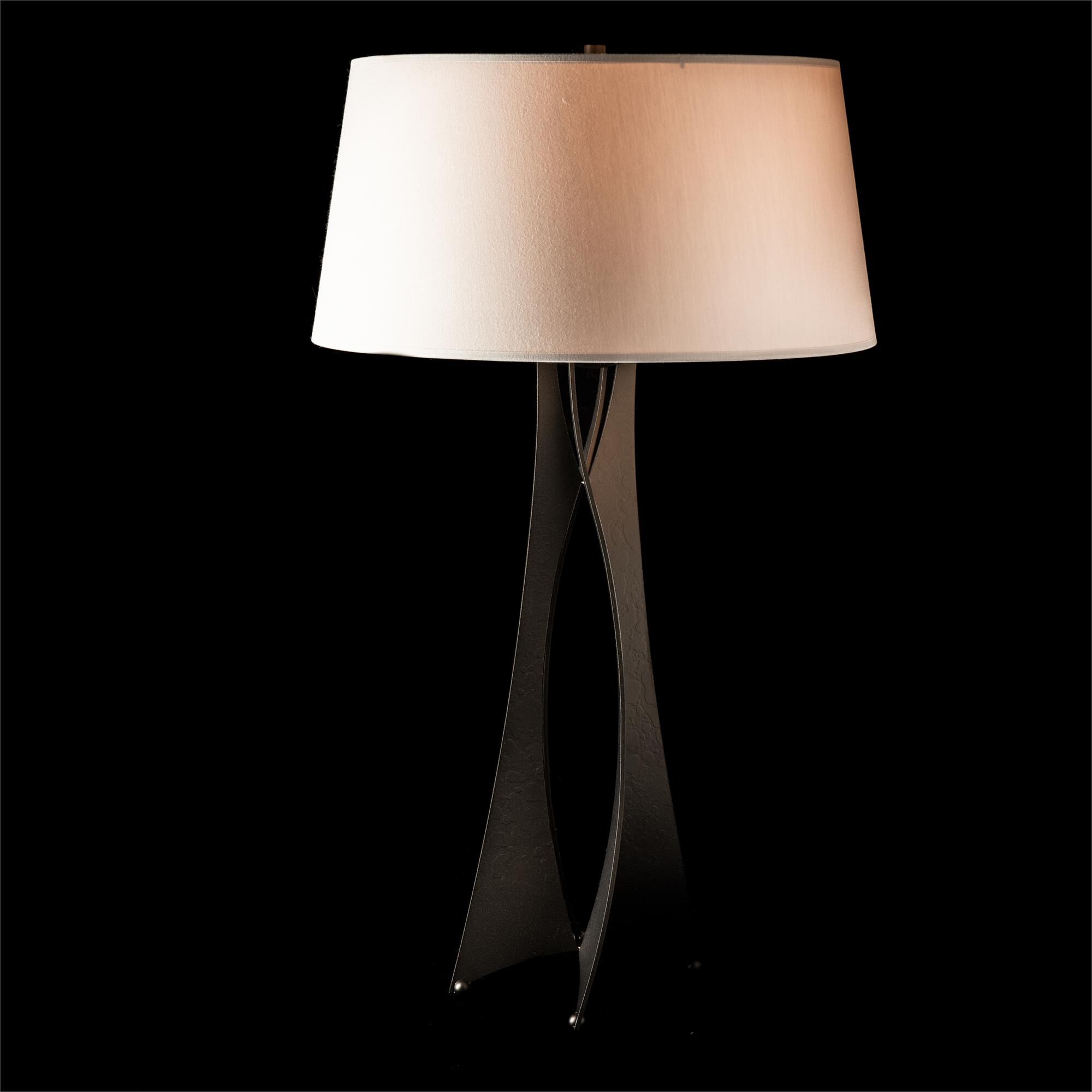 Shown in Oil Rubbed Bronze finish and Flax shade