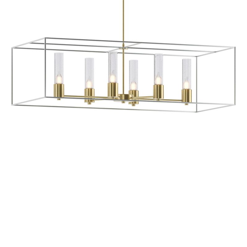 Portico Medium Linear Chandelier by Hubbardton Forge