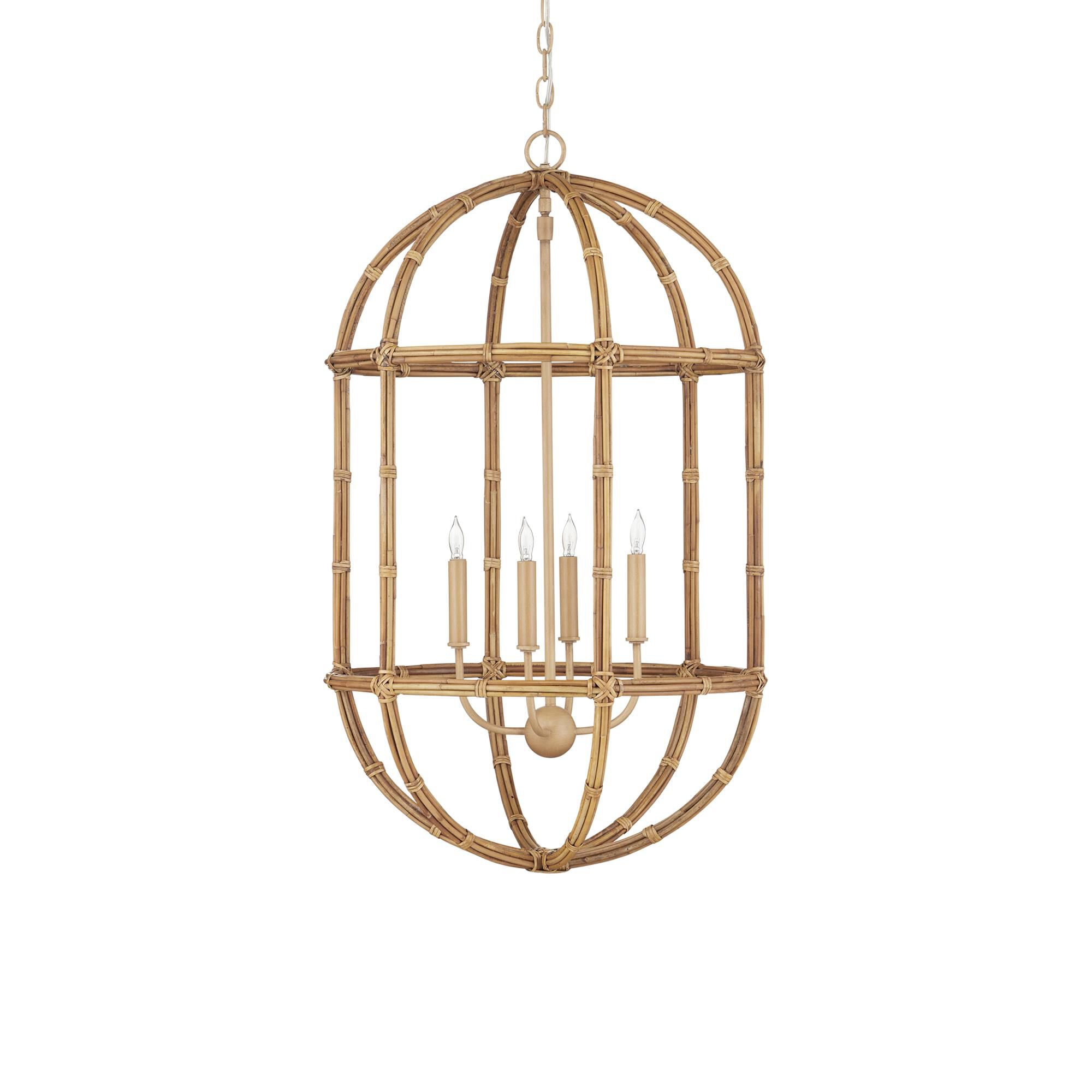 Charrette Cage Pendant by Currey and Company