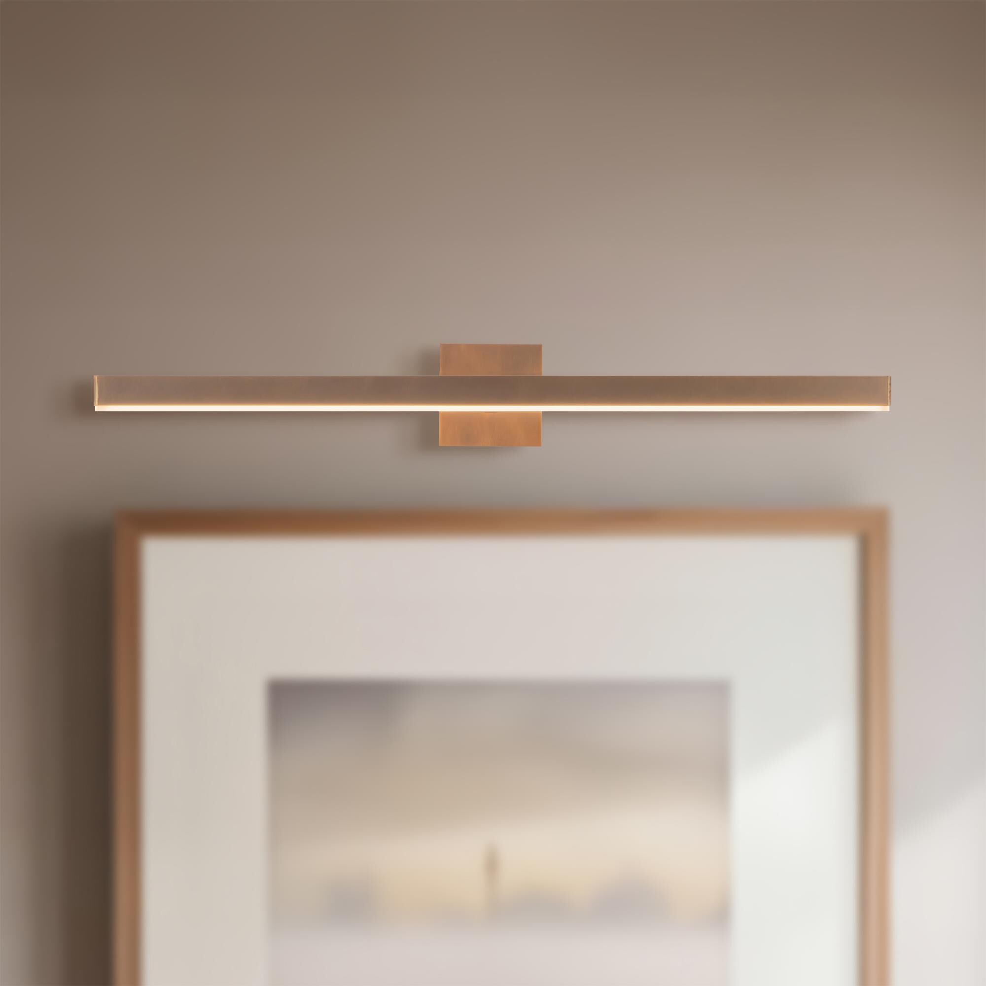 Shown in Vintage Brass finish and White Acrylic Diffuser glass