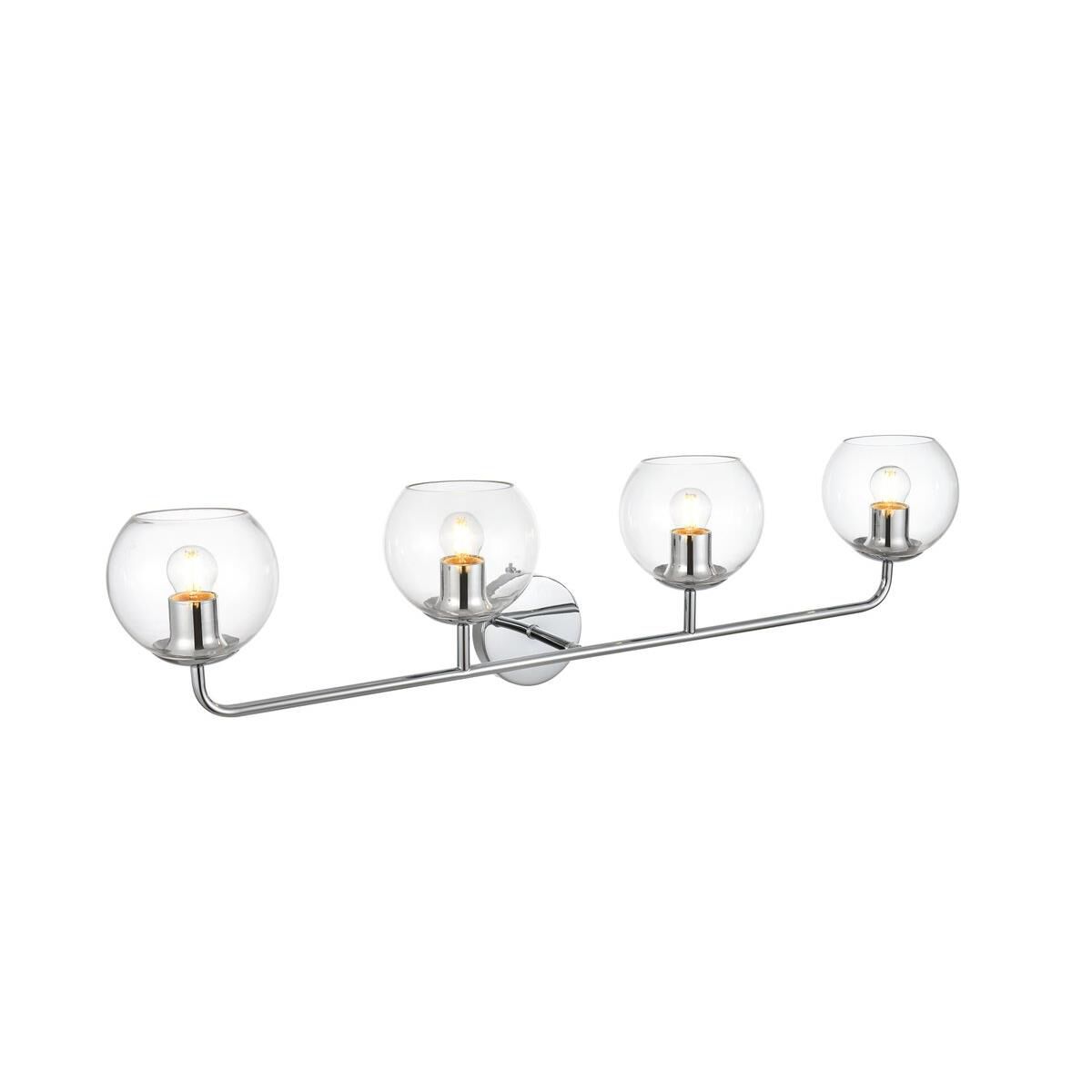 Genesis 37 Inch 4 Light Bath Vanity Light by Elegant Lighting