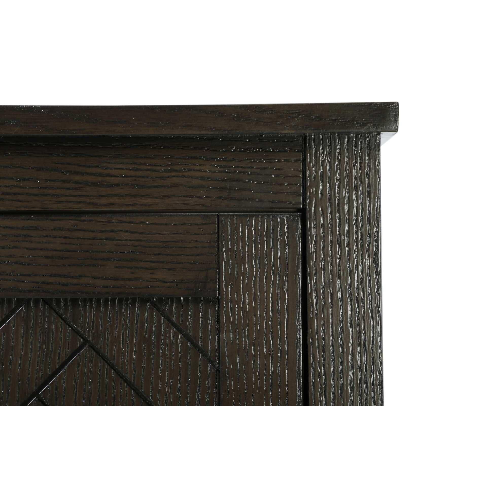 Shown in Chocolate Oak finish