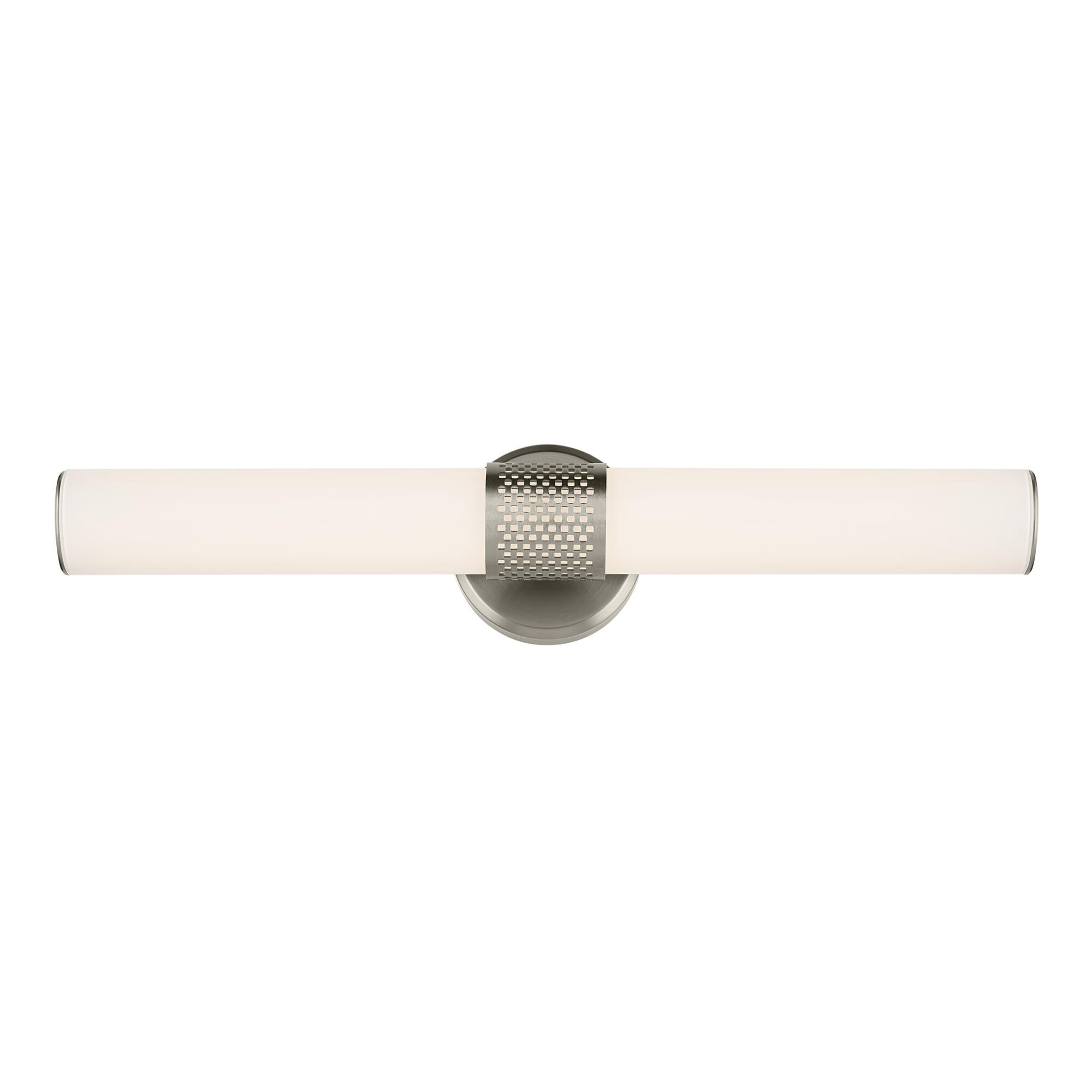 Shown in Brushed Nickel finish and Clear with Painted White Inside glass