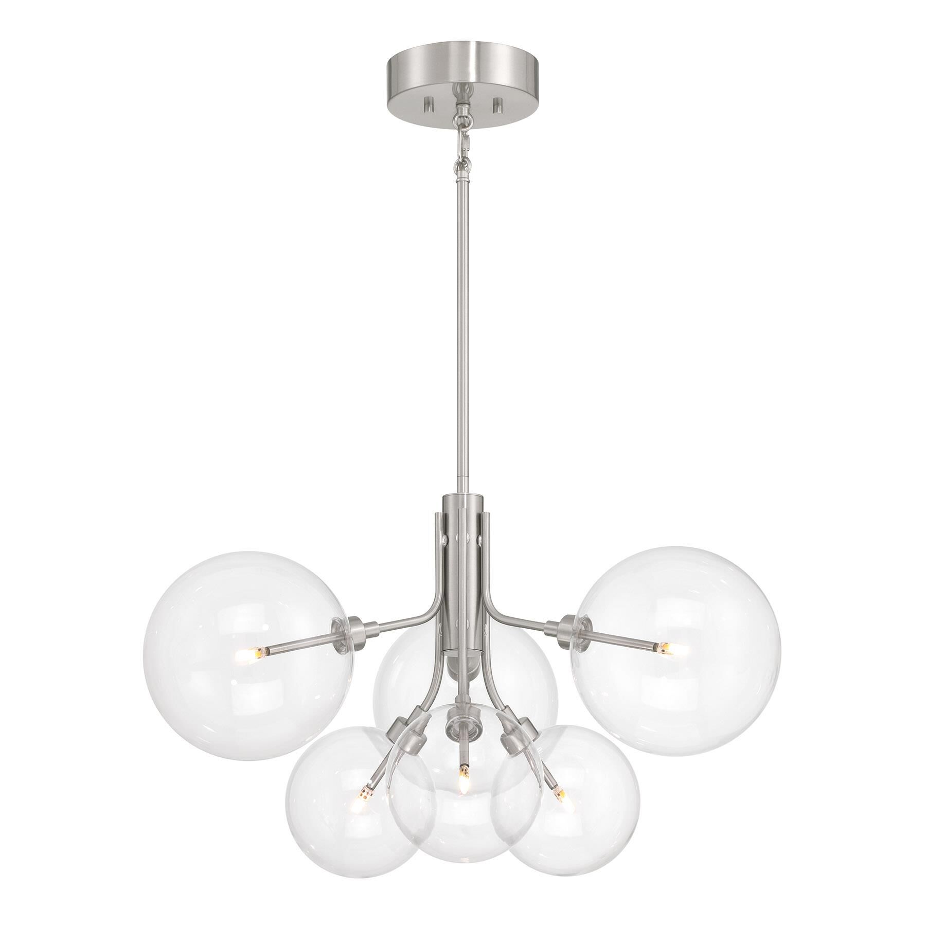 27 Inch Chandelier by Meridian Lighting