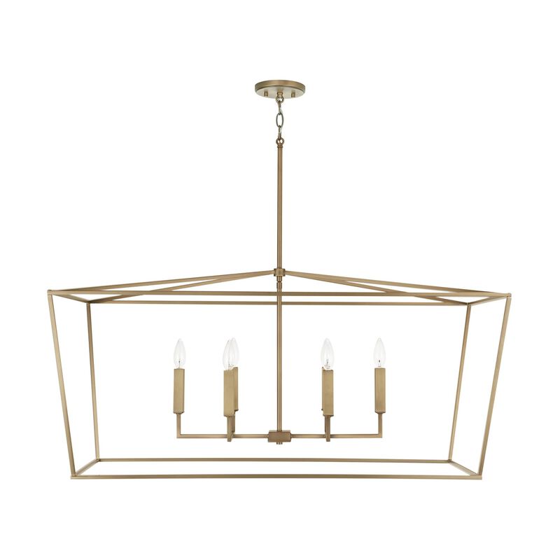 Thea 42 Inch 6 Light Linear Suspension Light by Capital Lighting Fixture Company