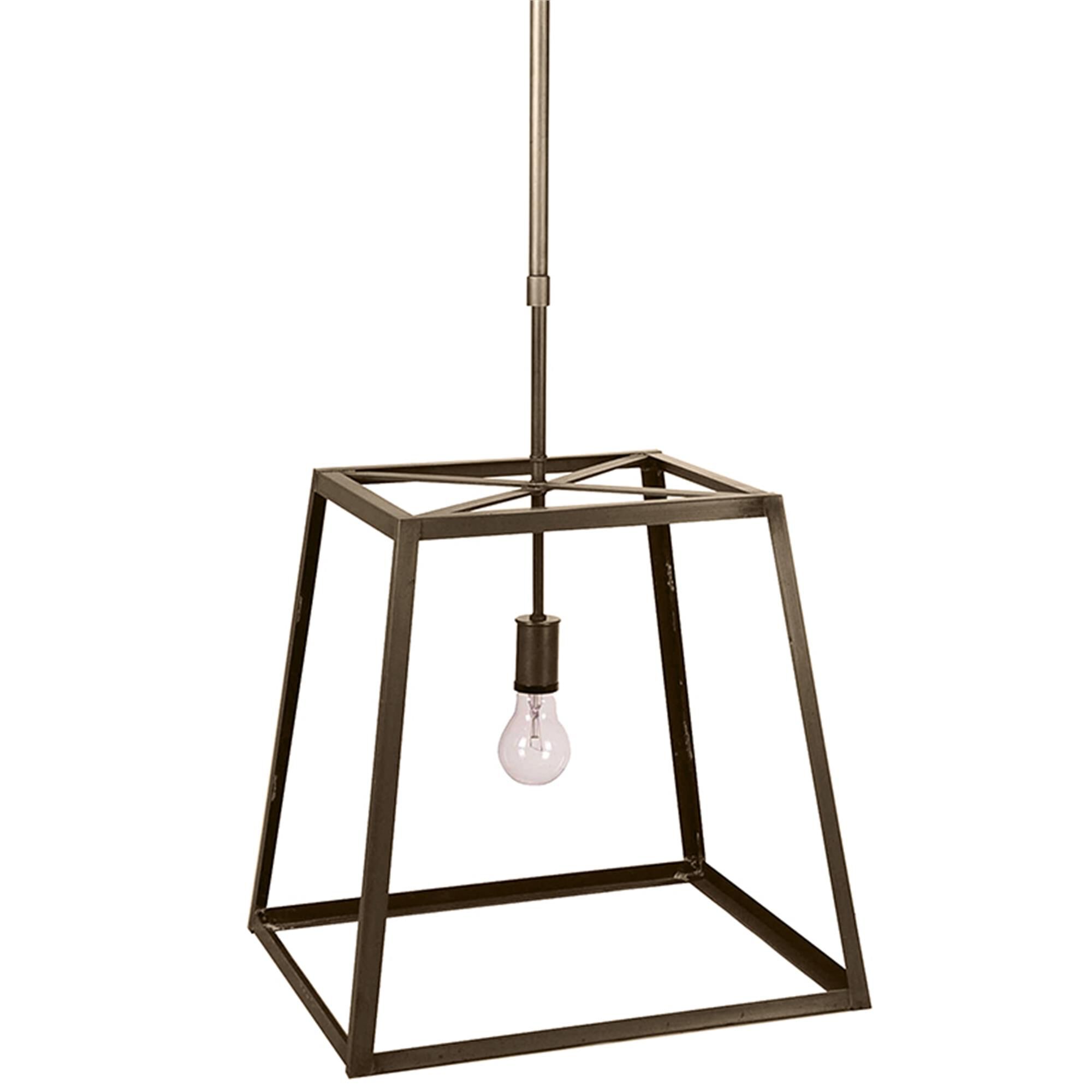 Transitional 16 Inch 1 Light Lantern Pendant,