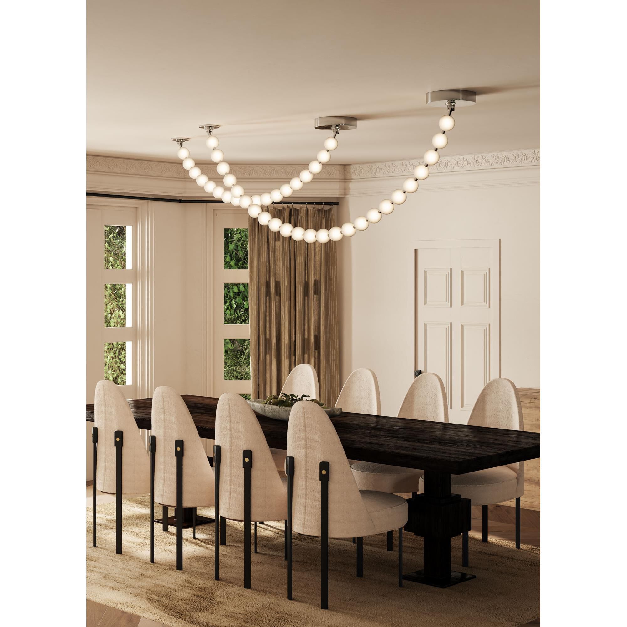 Ryan Pauly Akoya 62 Inch Linear Suspension Light,