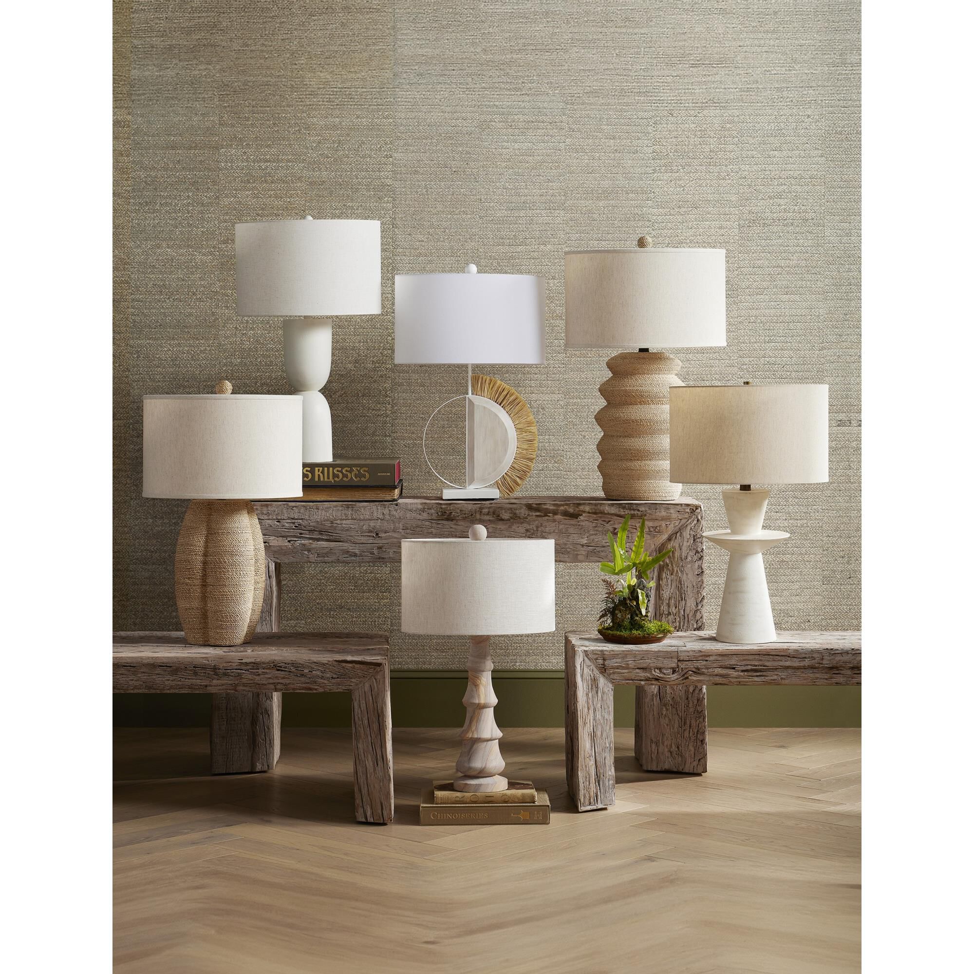 Barry Goralnick Karnak 30 Inch Table Lamp by Currey and Company