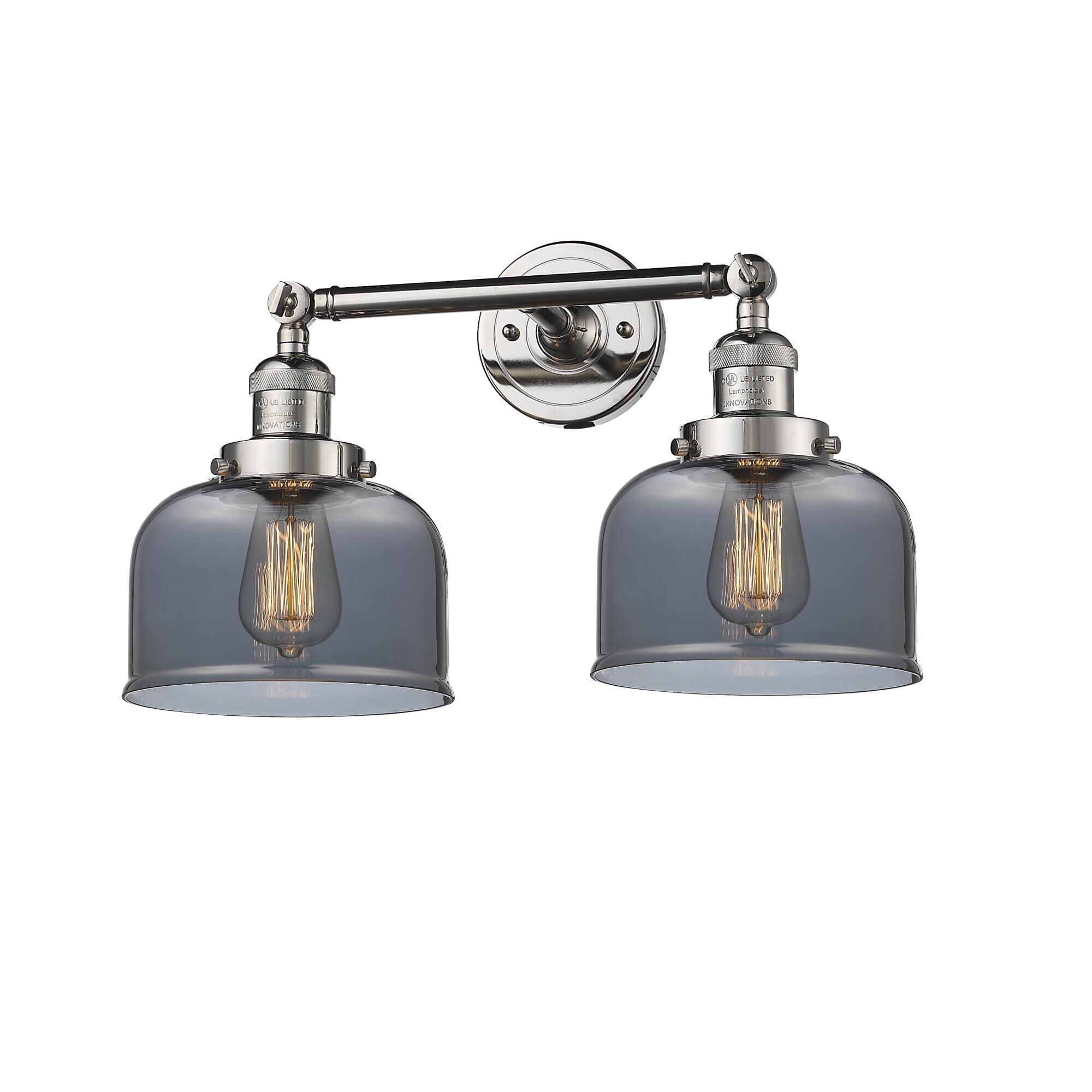 Bruno Marashlian Large Bell 19 Inch 2 Light Bath Vanity Light by Innovations Lighting