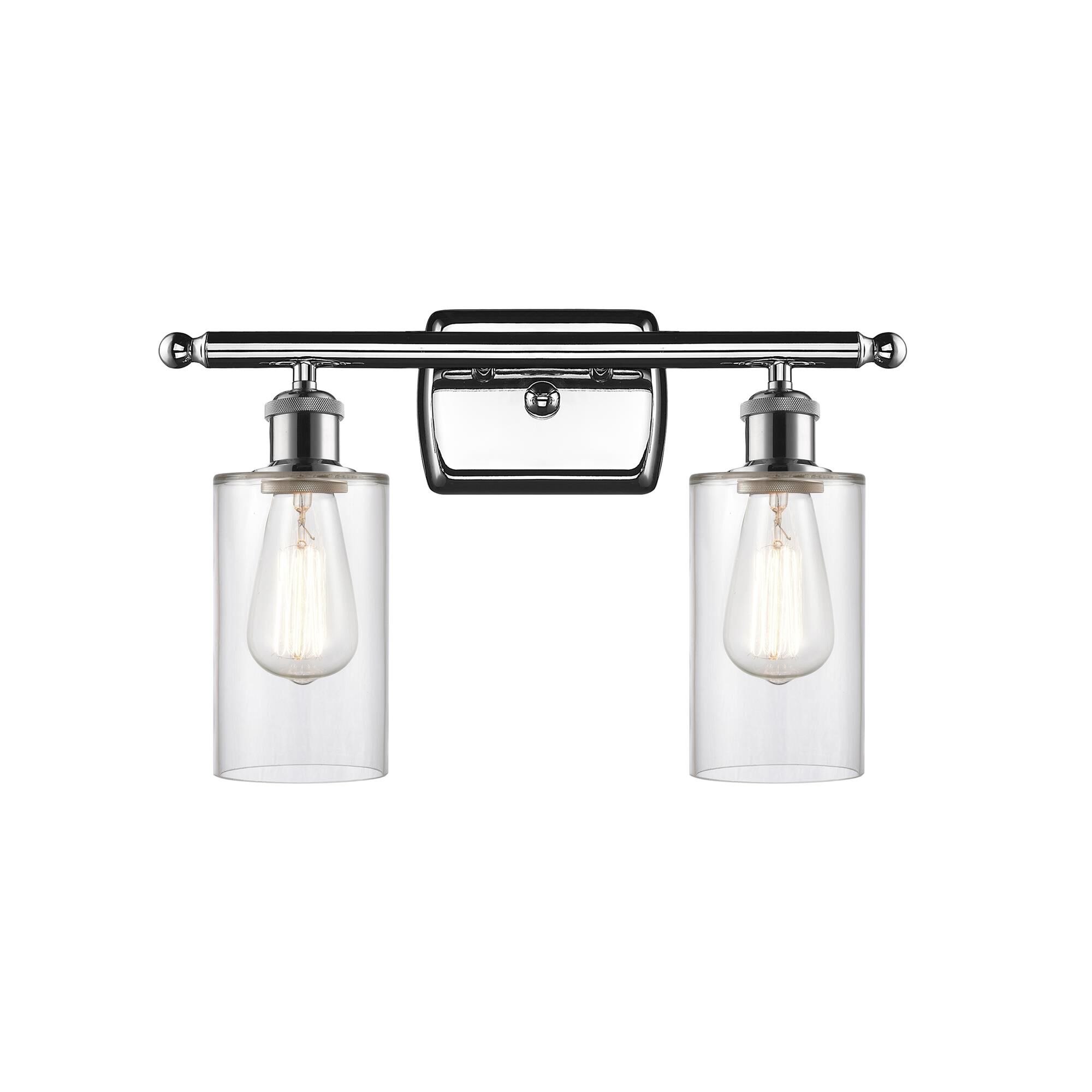 Shown in Polished Chrome finish and Drum glass and Glass shade