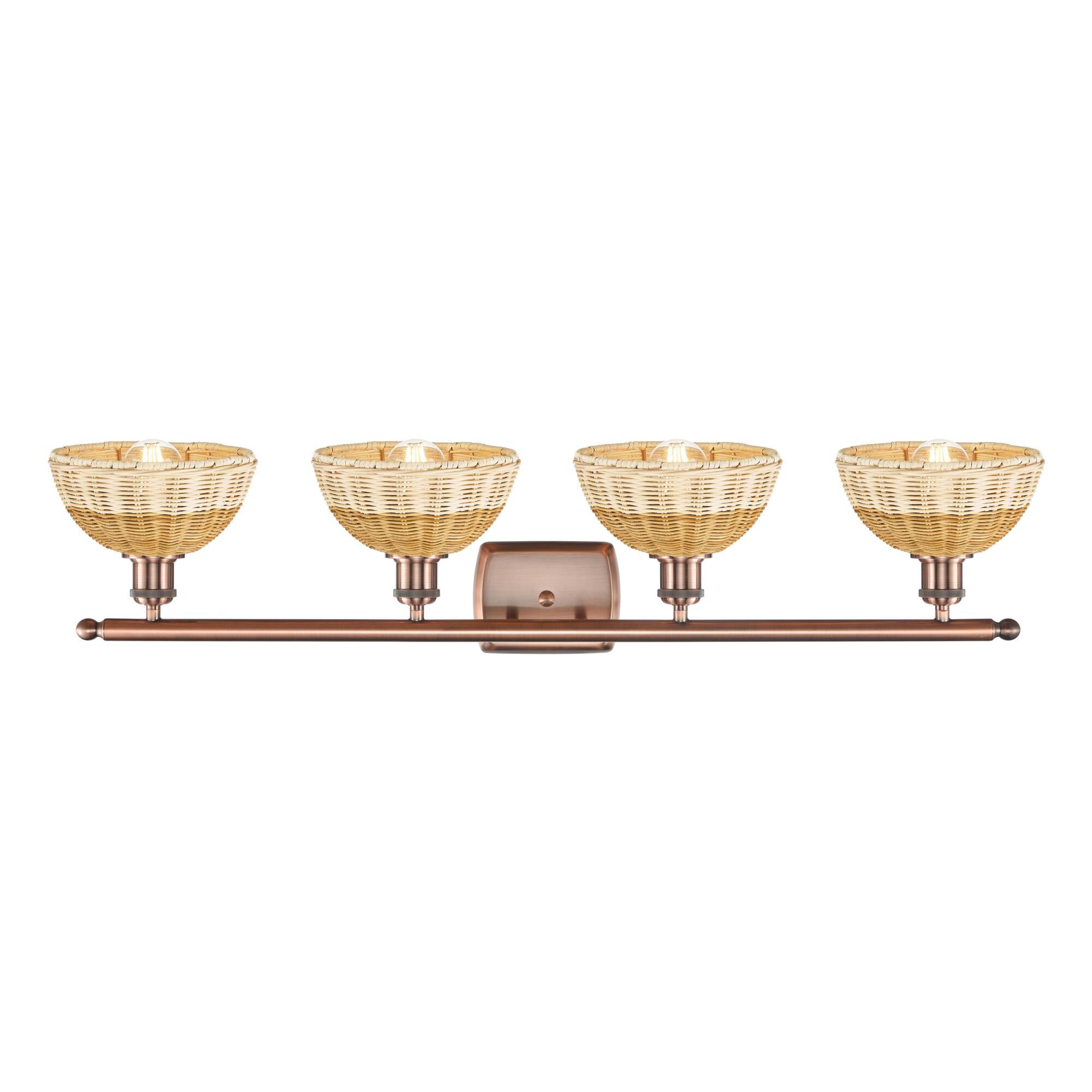 Bruno Marashlian Bristol Natural II 38 Inch Bath Vanity Light by Innovations Lighting