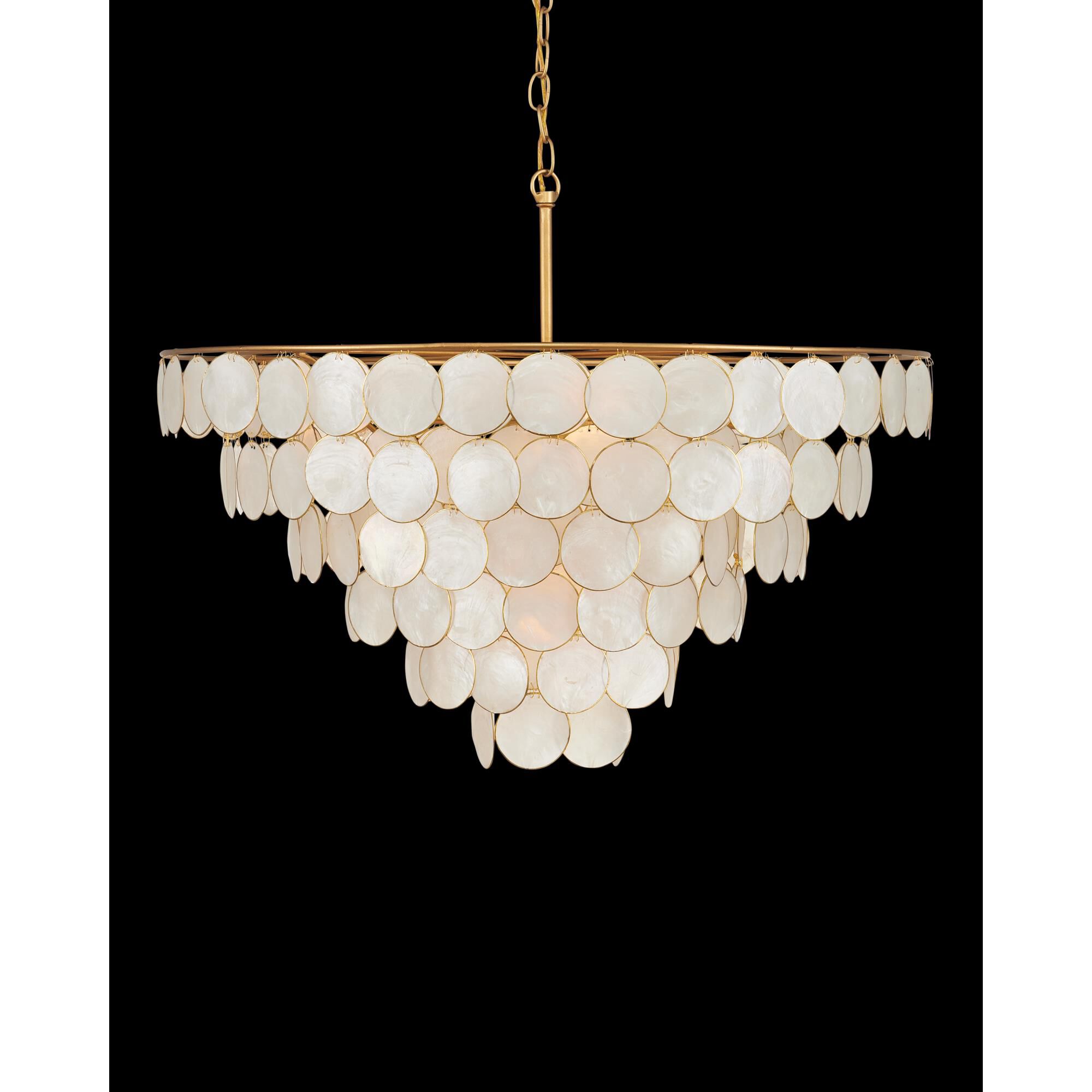 Bon Vivant 30 Inch Semi Flush Mount by Currey and Company