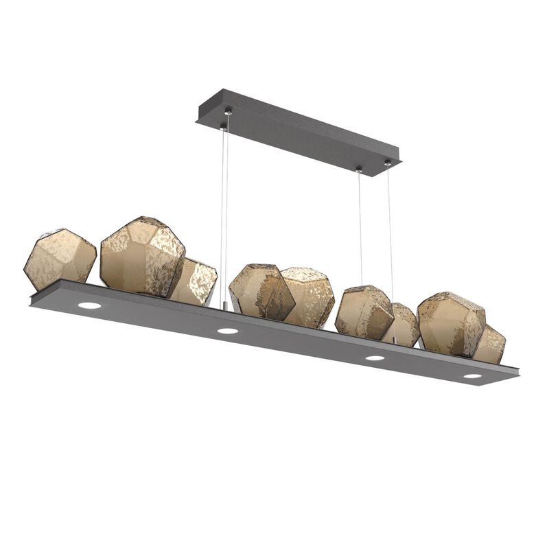 Gem 59 Inch 13 Light LED Linear Suspension Light by Hammerton Studio