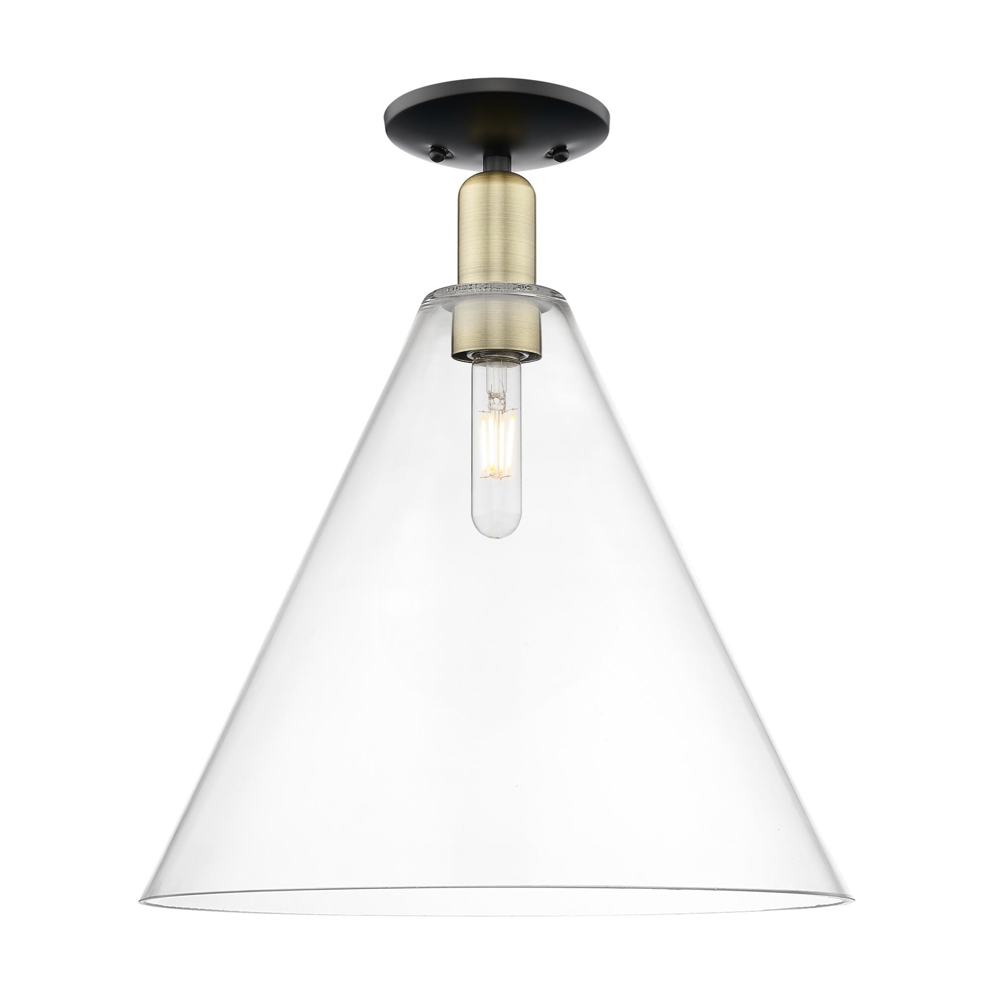 Shown in Black Antique Brass finish