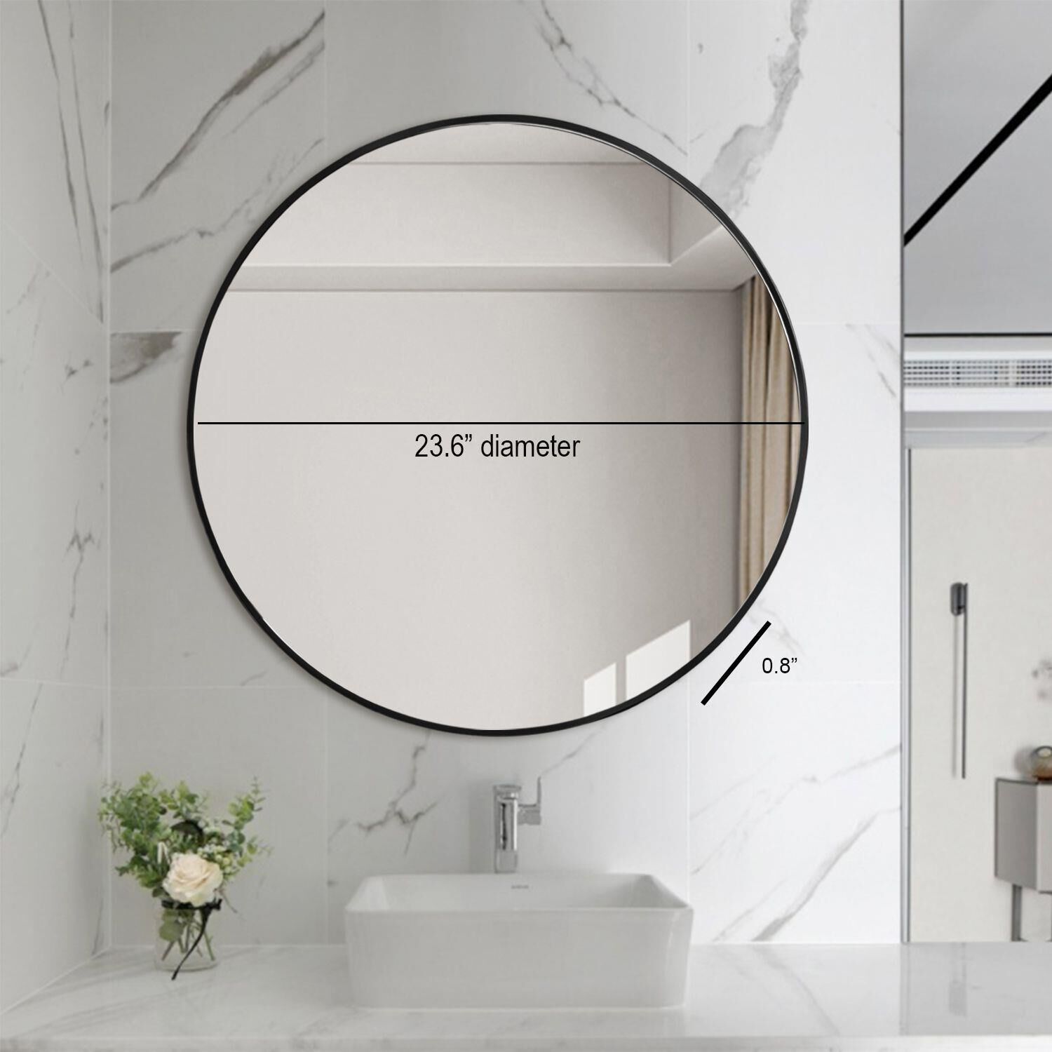 Shown in Black finish