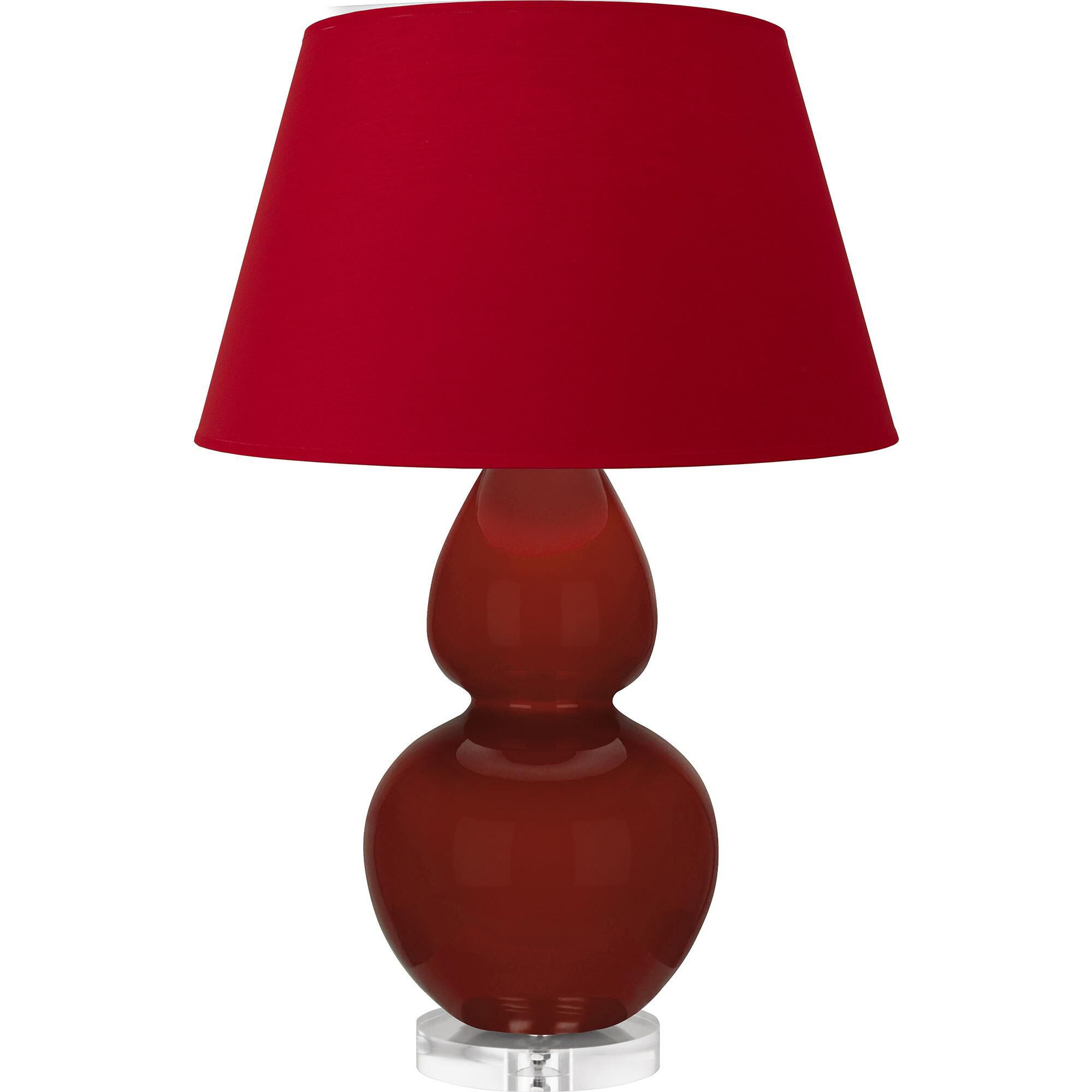 Double Gourd 31 Inch Table Lamp by Robert Abbey
