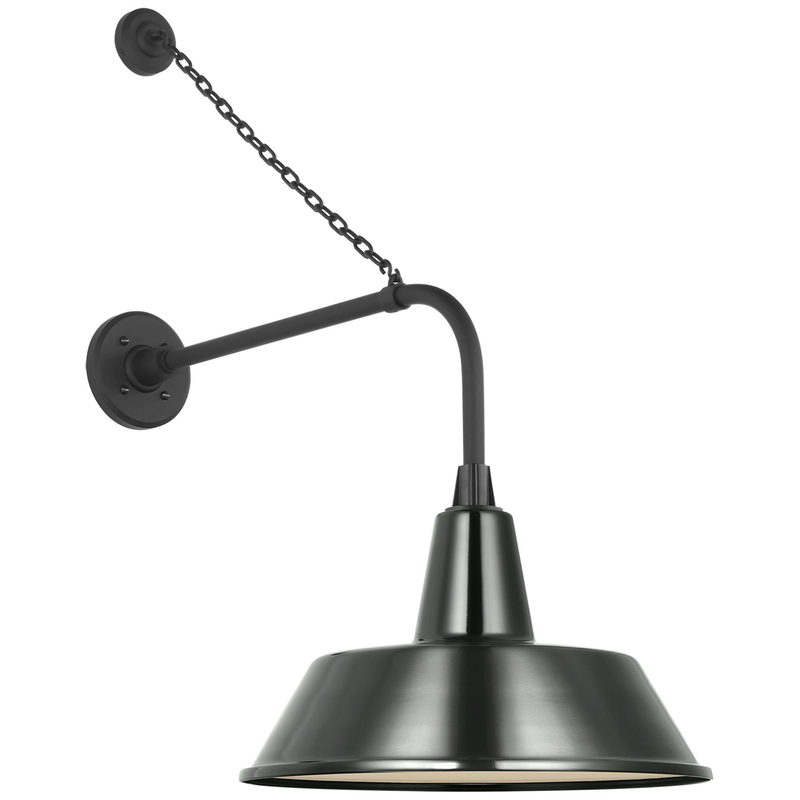 Thomas O'Brien Academy Barn Light 33 Inch Outdoor Wall Light by Visual Comfort Signature Collection