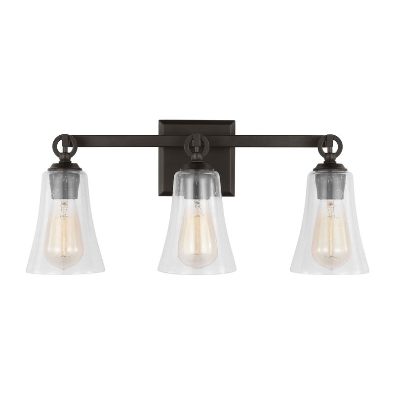 Sean Lavin Monterro 22 Inch 3 Light Bath Vanity Light by Visual Comfort Studio