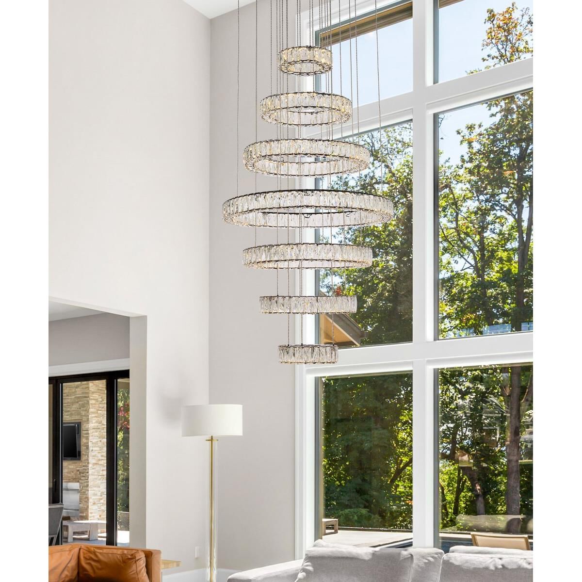 Monroe Chandelier by Elegant Lighting