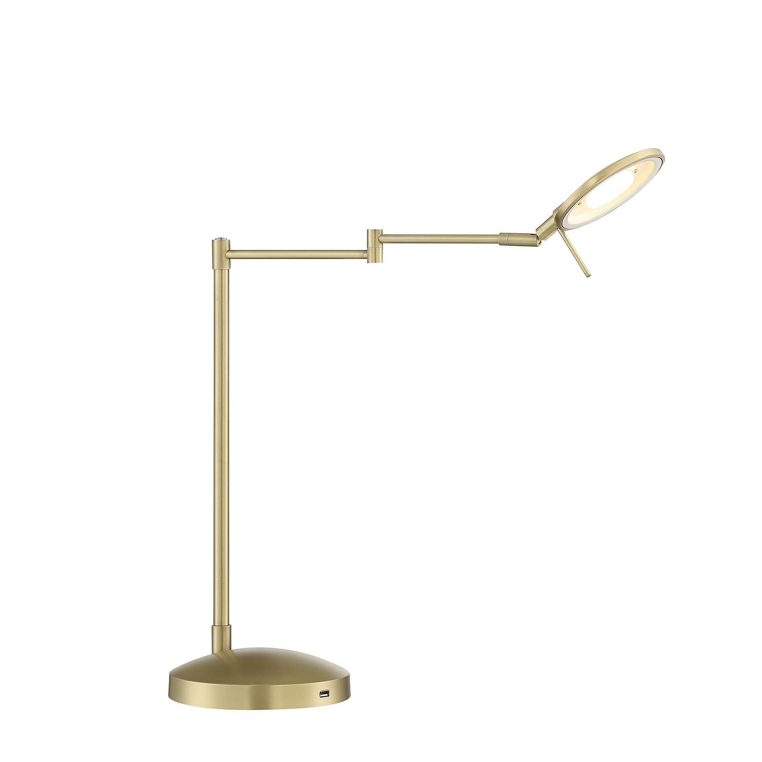 Dessau Turbo Swing 22 Inch Desk Lamp by Arnsberg