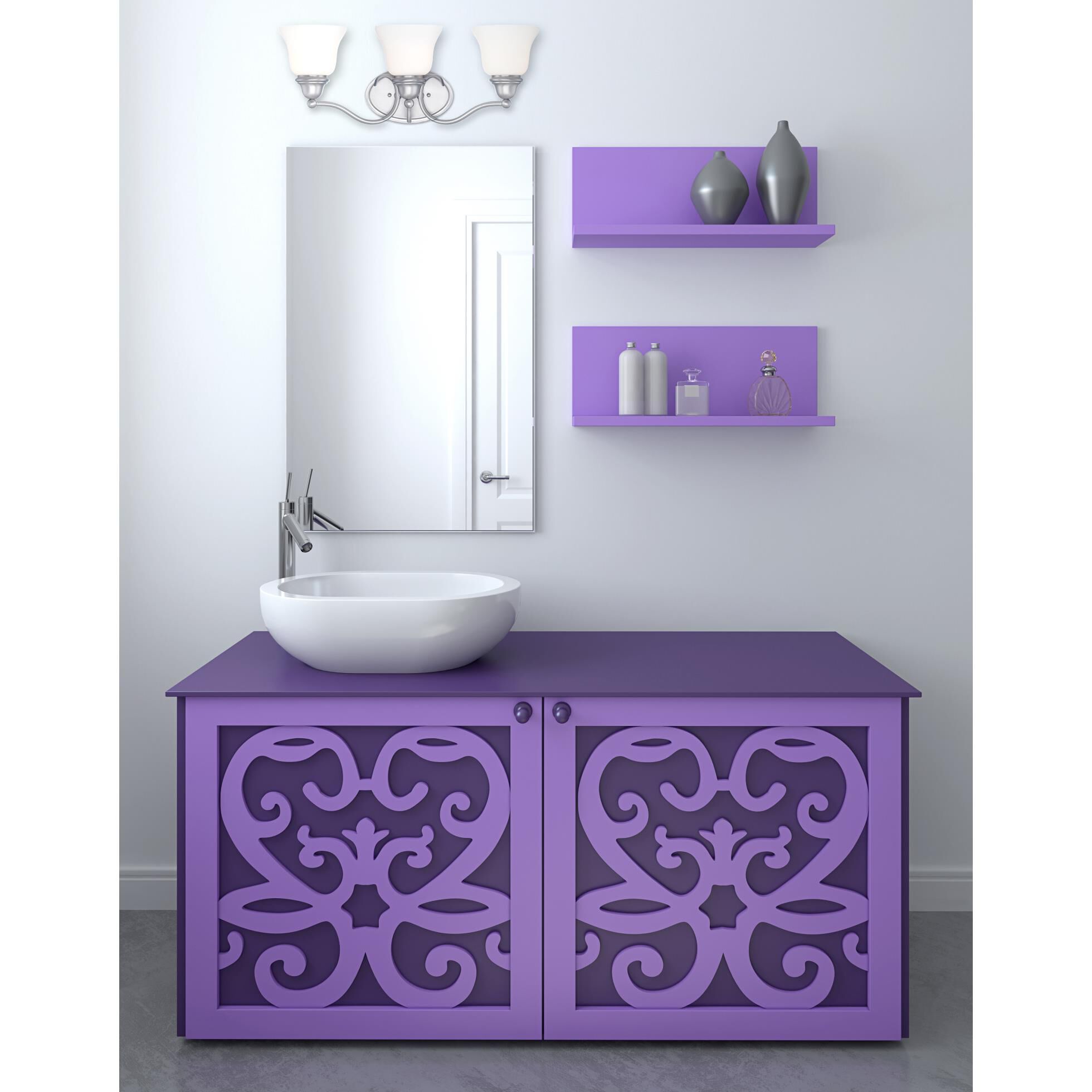 Yates 22 Inch 3 Light Bath Vanity Light by Savoy House