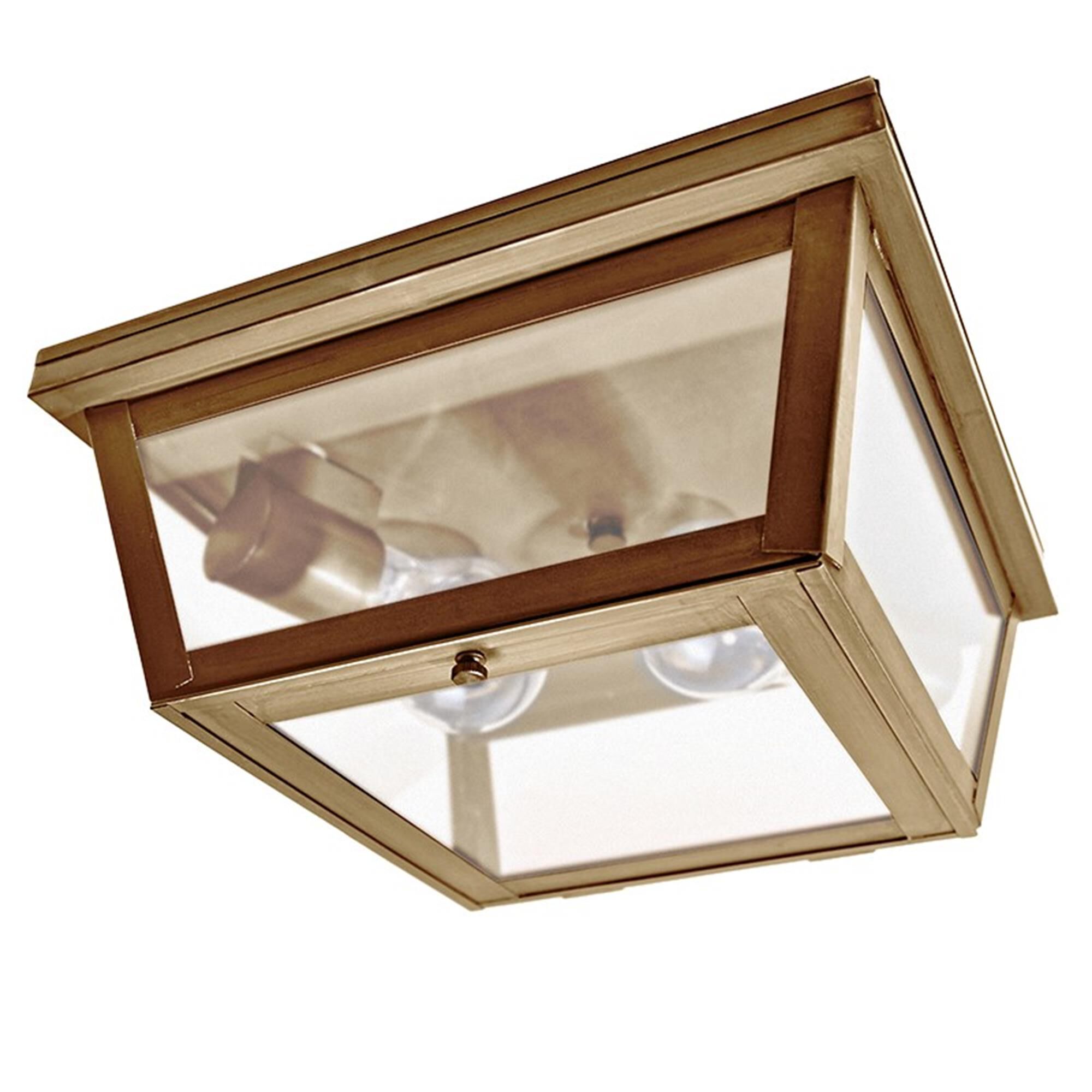 Williams 11 Inch 2 Light Outdoor Flush Mount,
