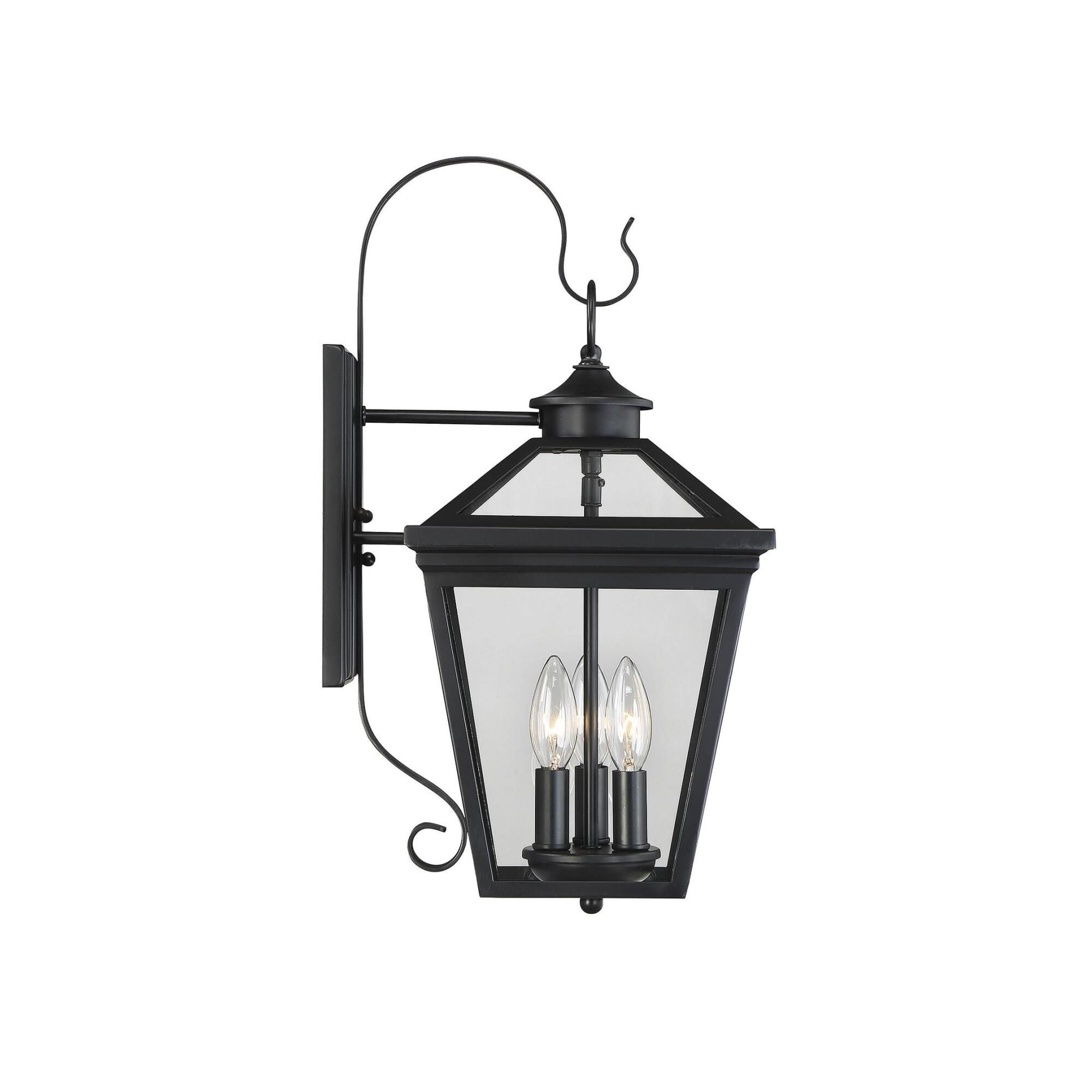 Ellijay 19 Inch Tall 3 Light Outdoor Wall Light by Savoy House