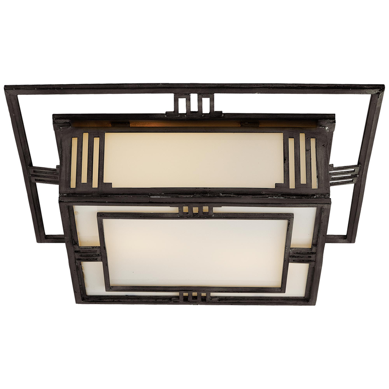 Thomas O'Brien Enrique 16 Inch 2 Light Flush Mount by Visual Comfort Signature Collection