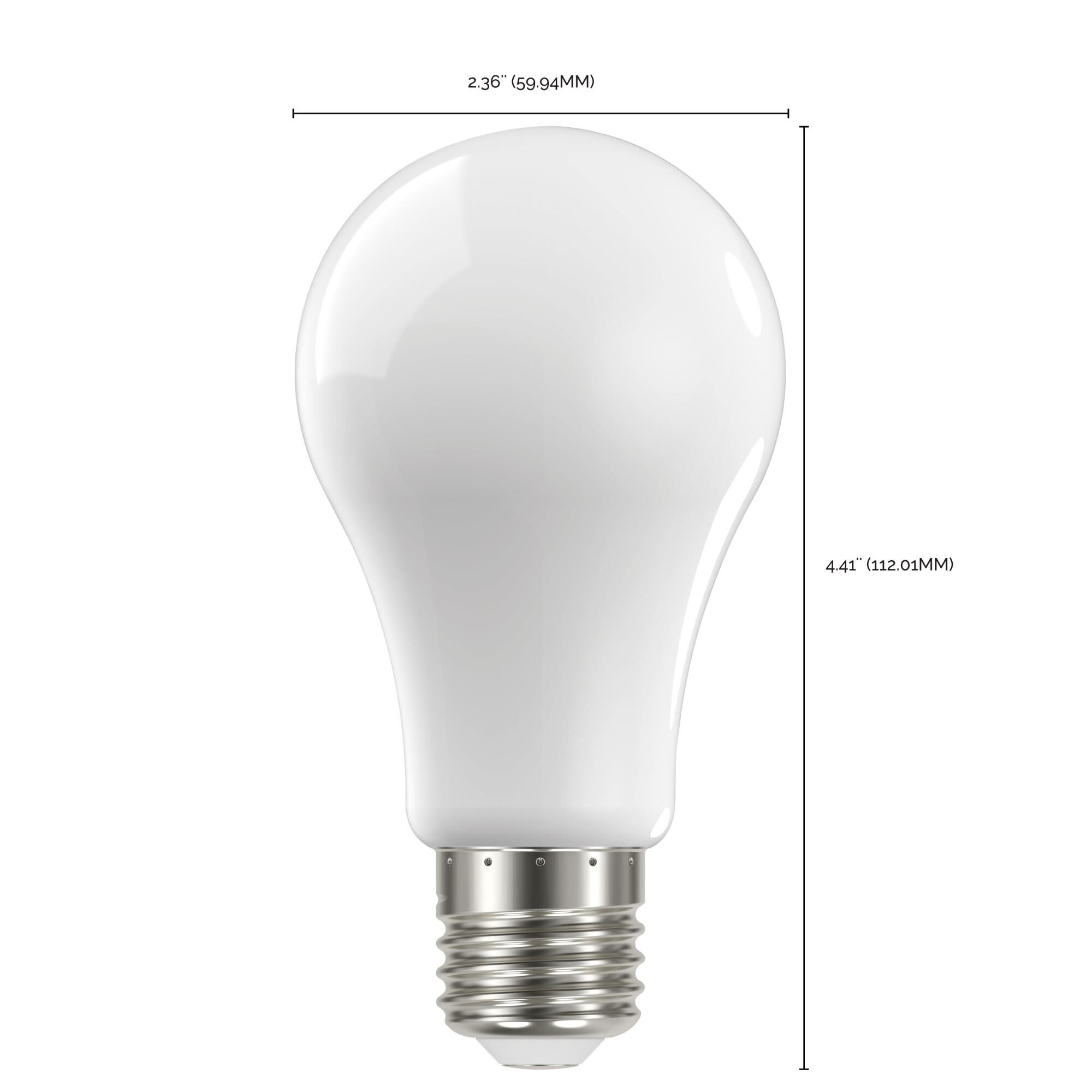 Dimmable 13.5 Watt 3000K A19 LED Light Bulb by Satco